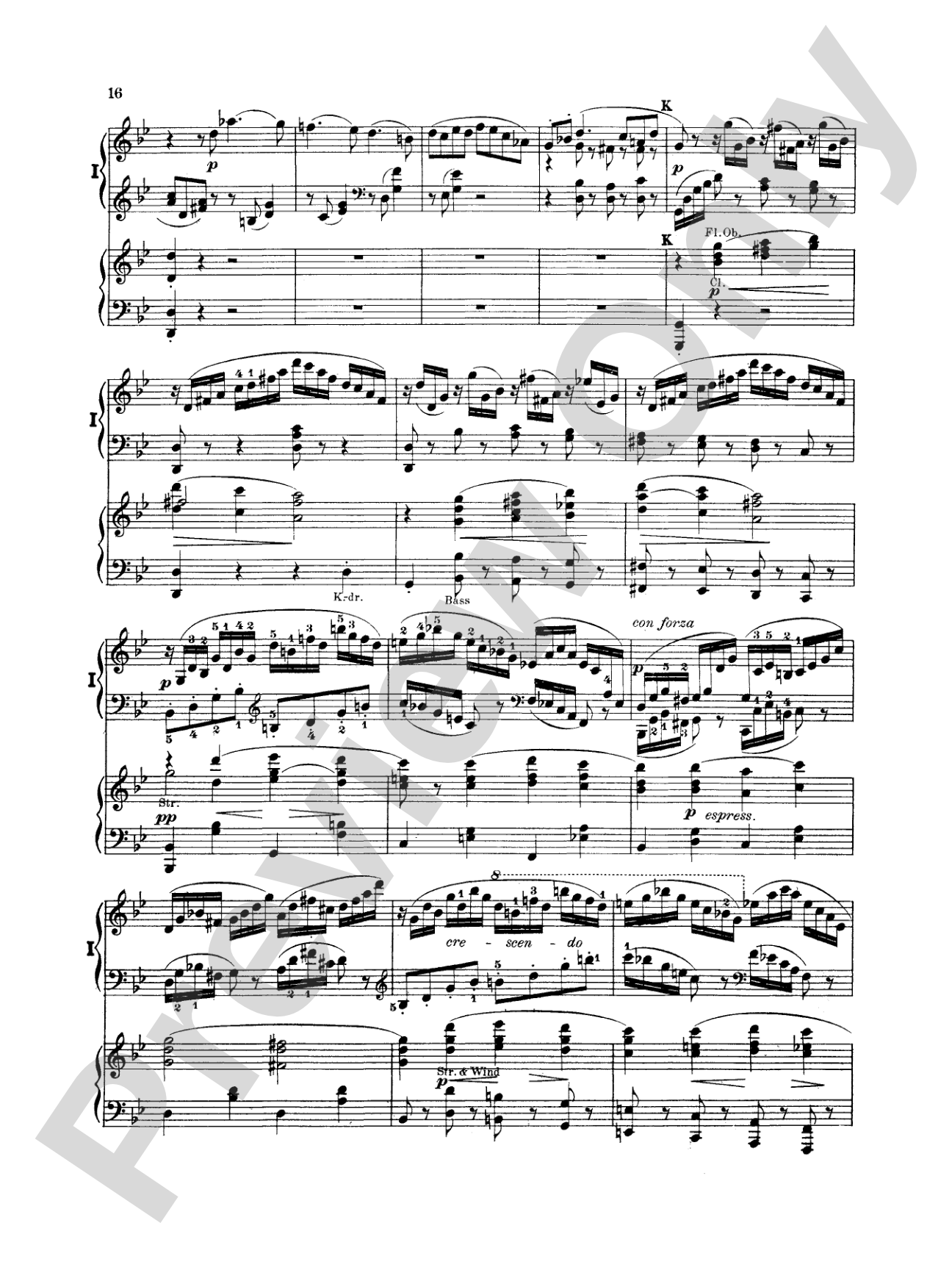Mendelssohn: Piano Concerto No. 1 in G Minor, Op. 25: Piano Duo (2 Pianos, 4 Hands) Book (2 copies required)