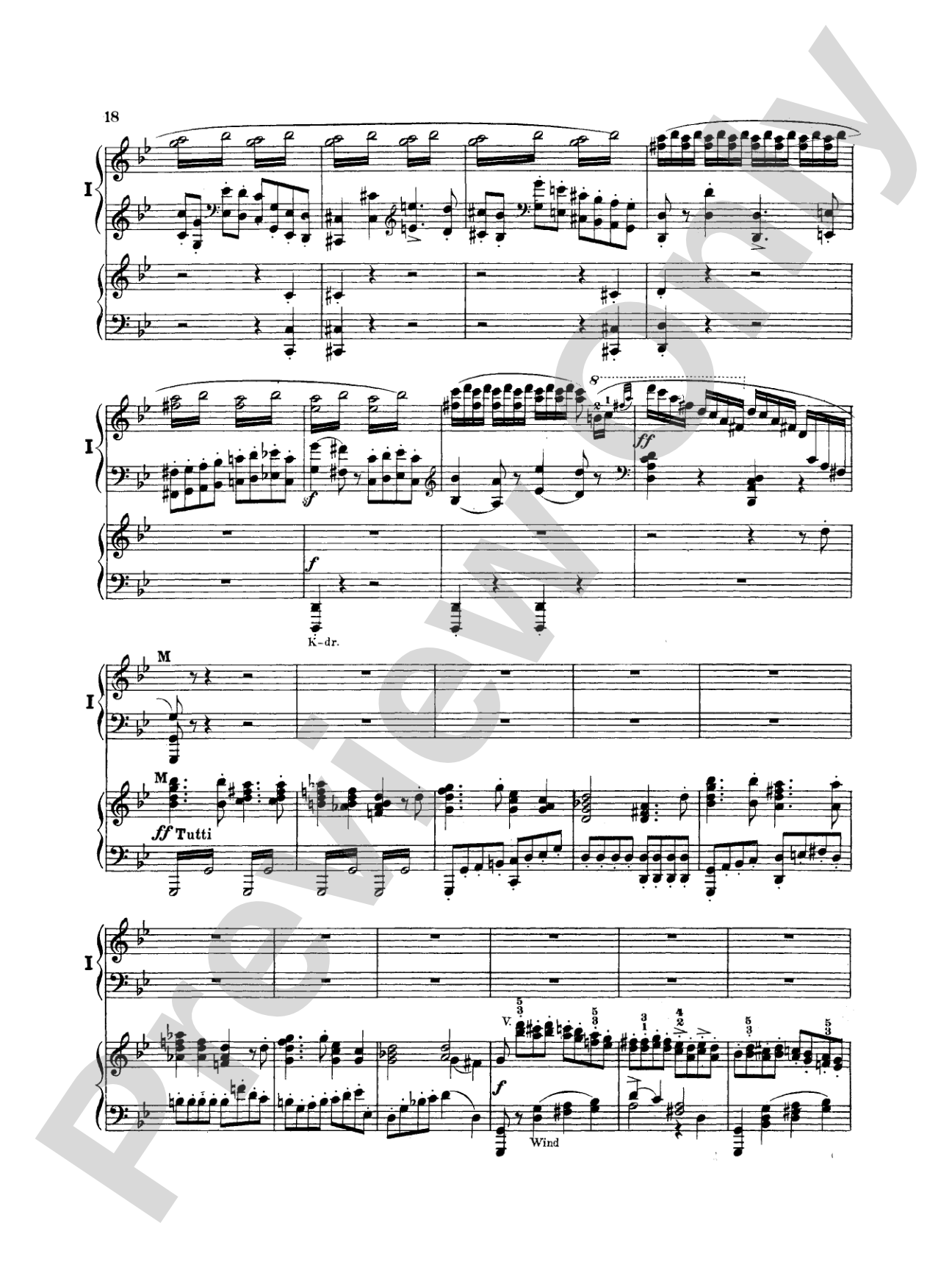 Mendelssohn: Piano Concerto No. 1 in G Minor, Op. 25: Piano Duo (2 Pianos, 4 Hands) Book (2 copies required)
