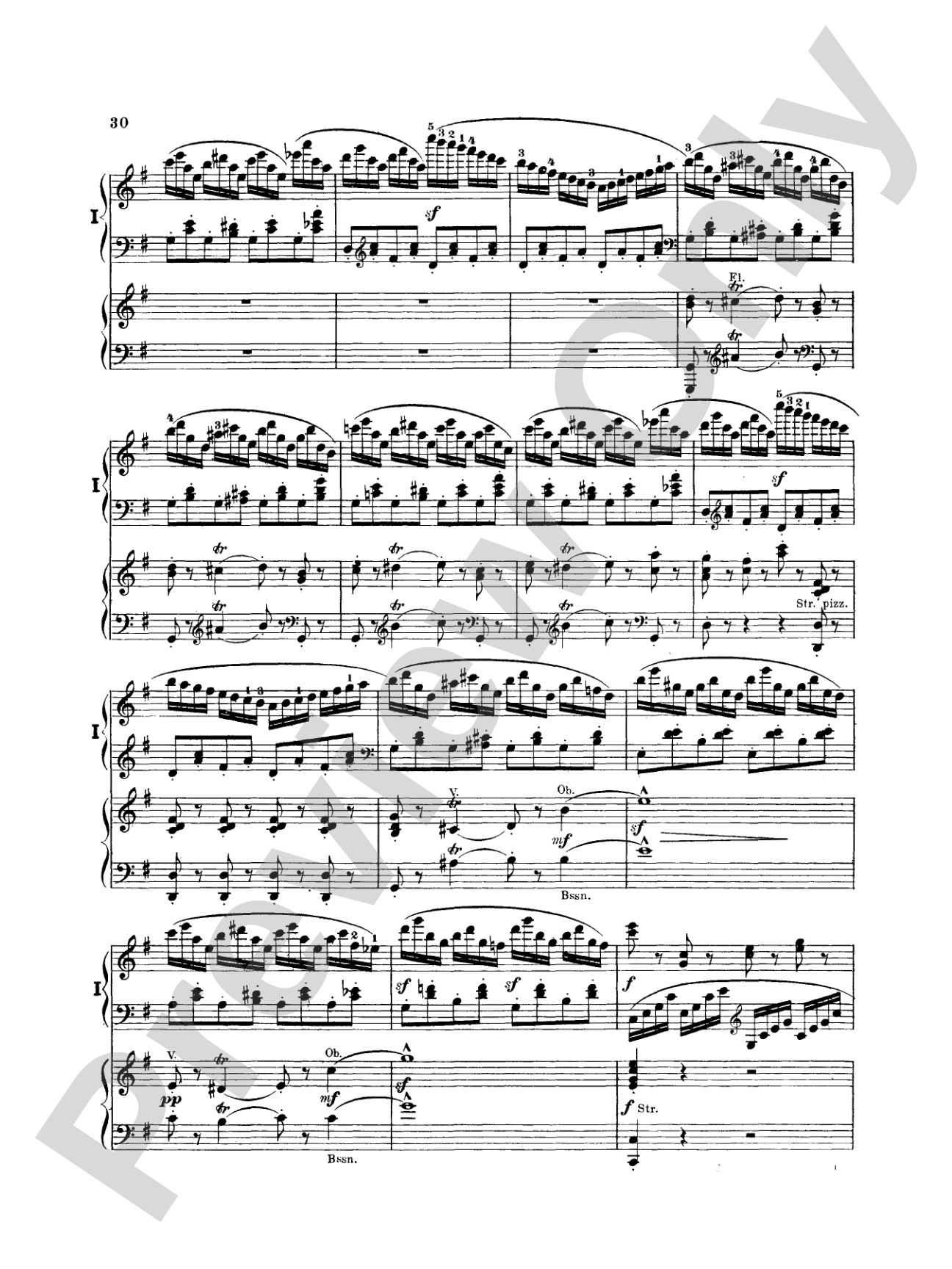 Mendelssohn: Piano Concerto No. 1 in G Minor, Op. 25: Piano Duo (2 Pianos, 4 Hands) Book (2 copies required)