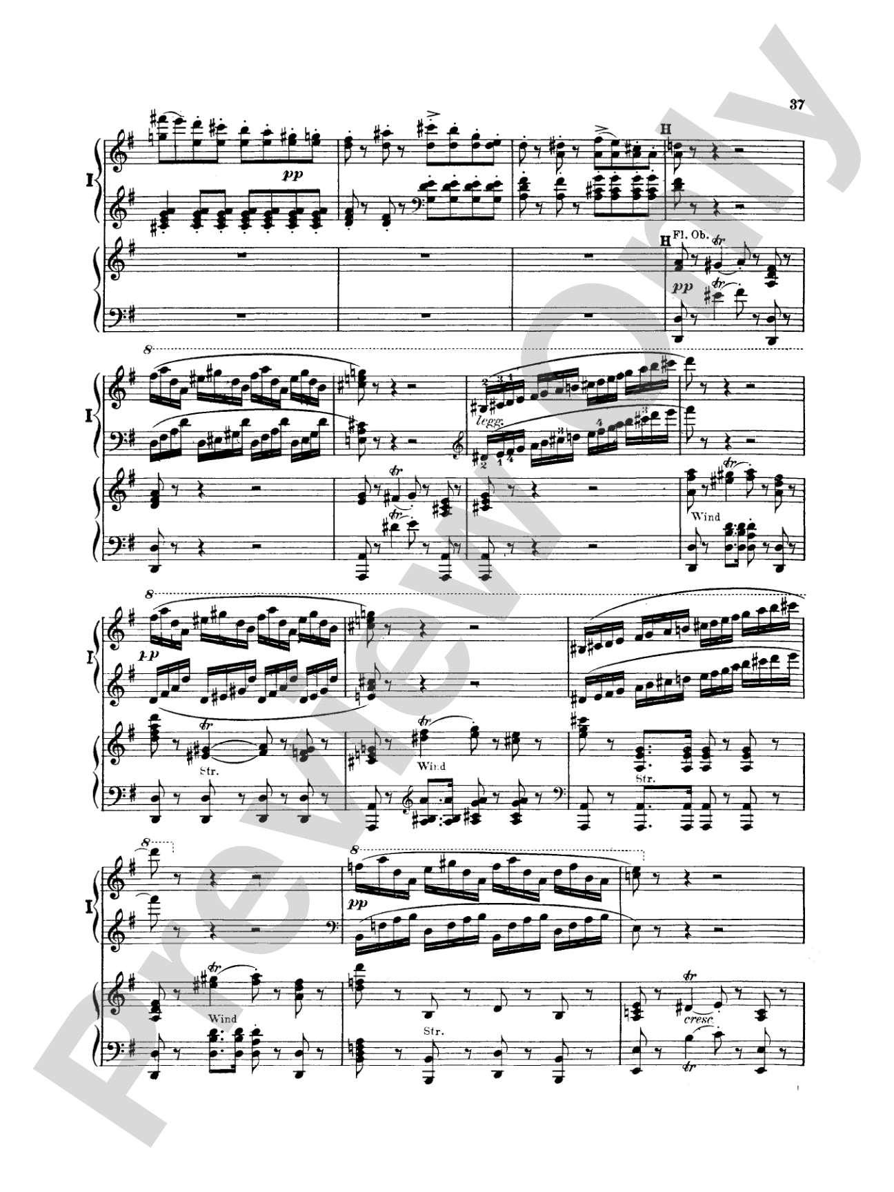 Mendelssohn: Piano Concerto No. 1 in G Minor, Op. 25: Piano Duo (2 Pianos, 4 Hands) Book (2 copies required)