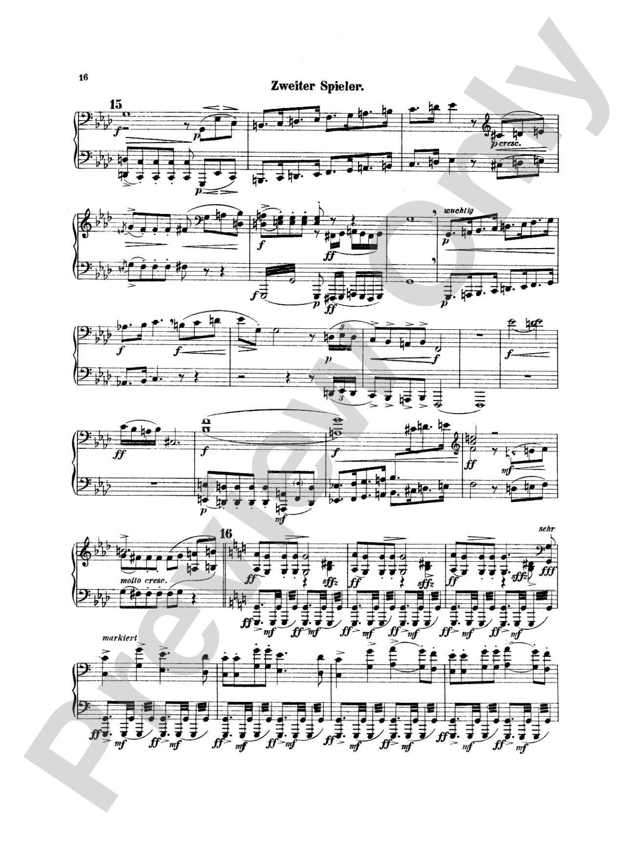 Mahler: Symphony No. 4, in G Major: Piano Duet (1 Piano, 4 Hands) Book