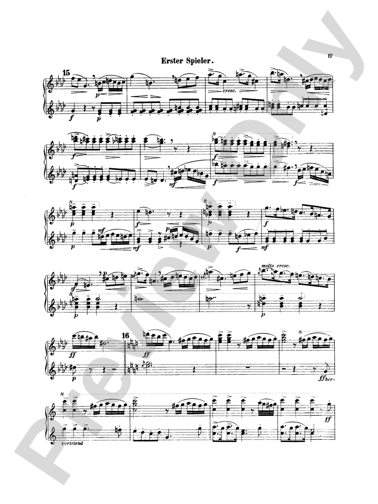 Mahler: Symphony No. 4, in G Major: Piano Duet (1 Piano, 4 Hands) Book