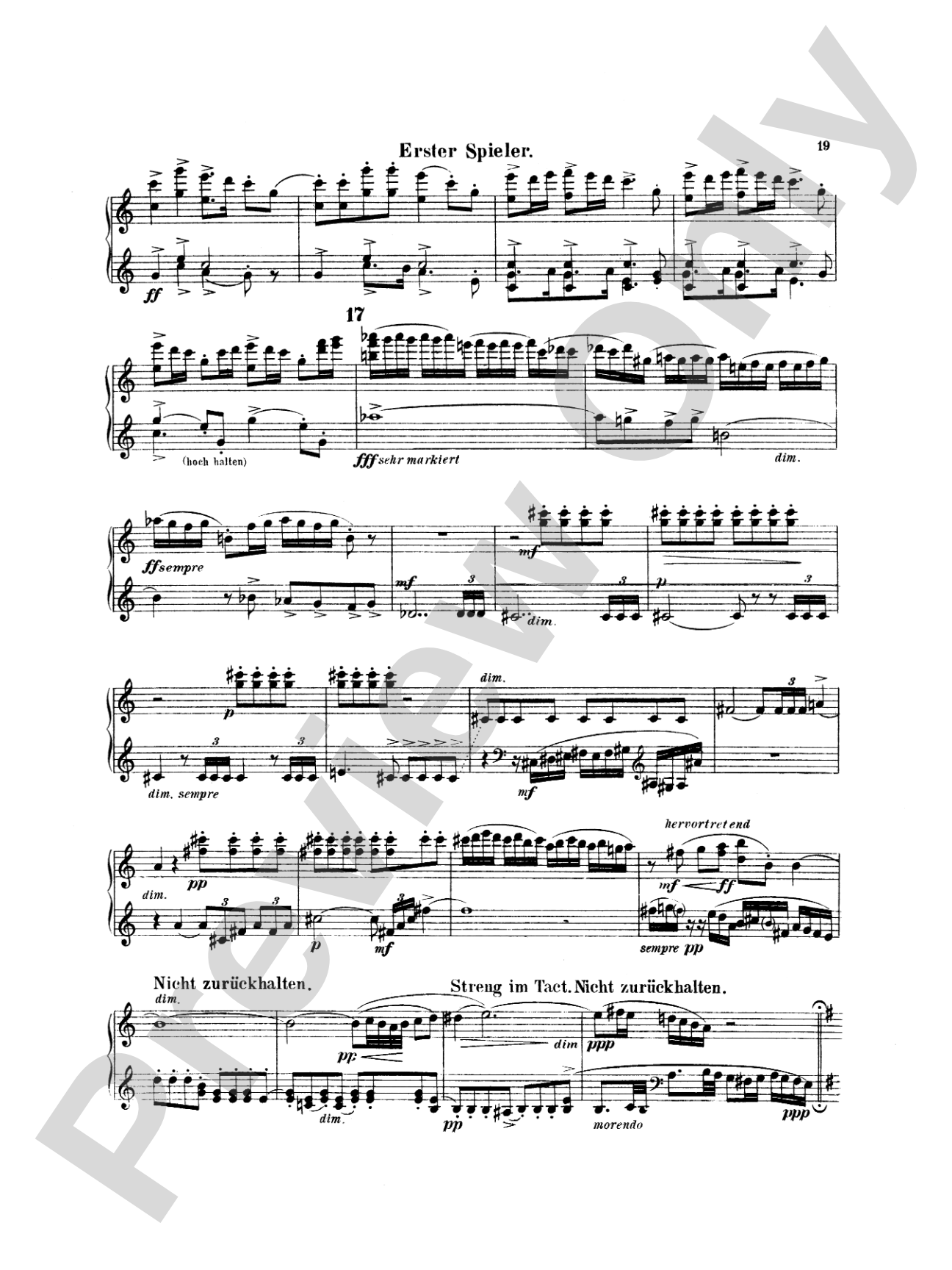Mahler: Symphony No. 4, in G Major: Piano Duet (1 Piano, 4 Hands) Book