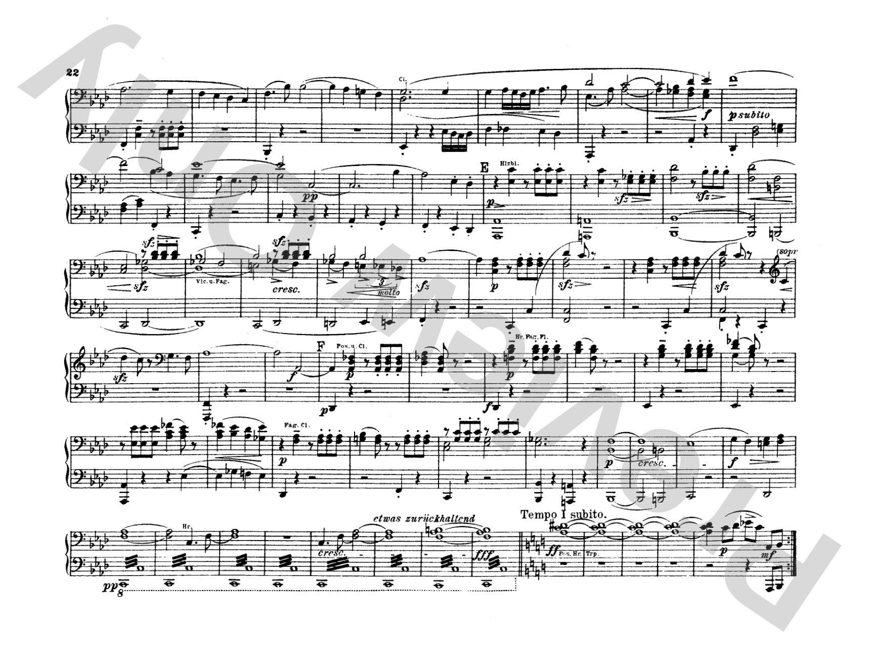 Mahler: Symphony No. 5, in E Major