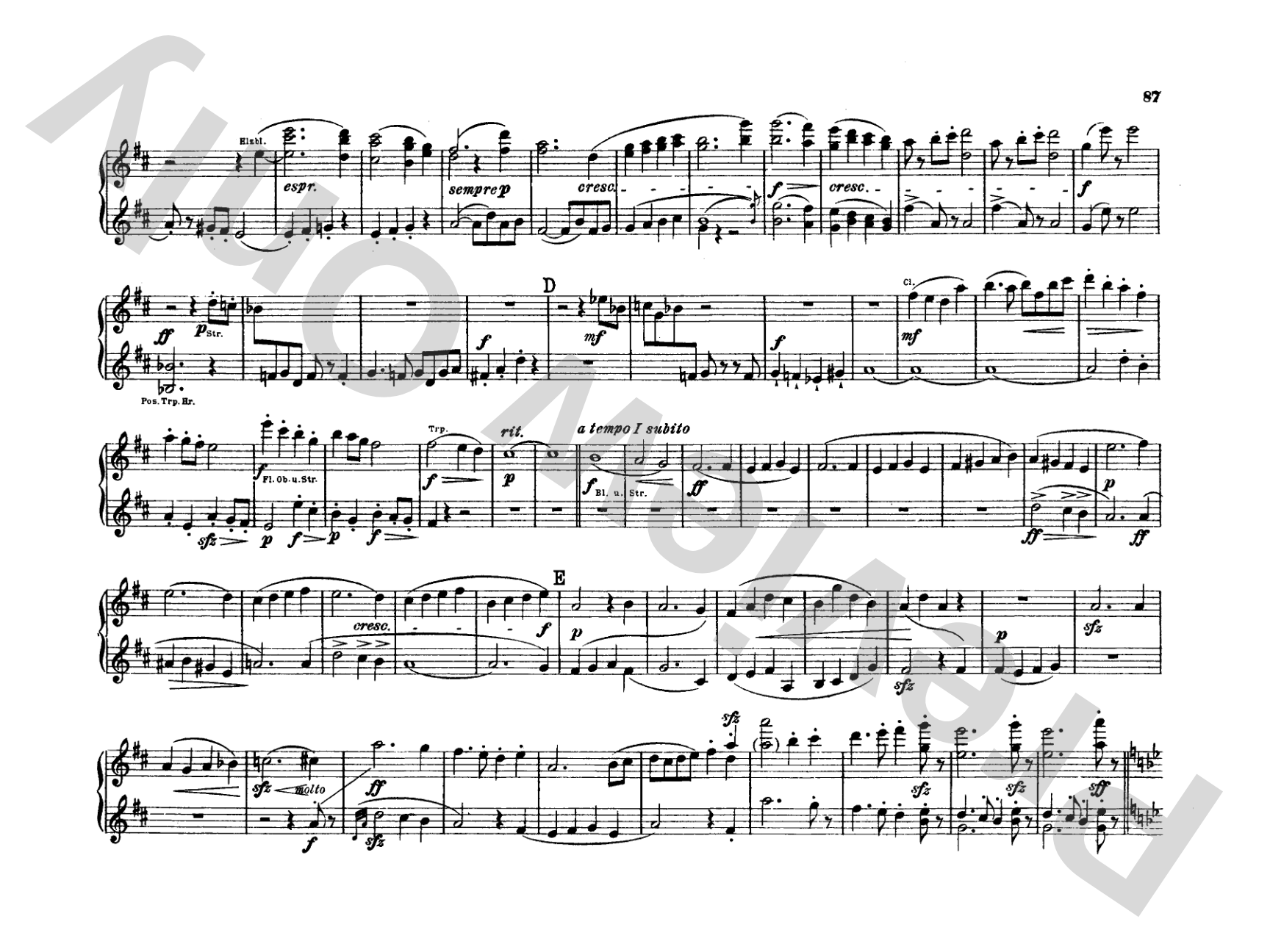 Mahler: Symphony No. 5, in E Major