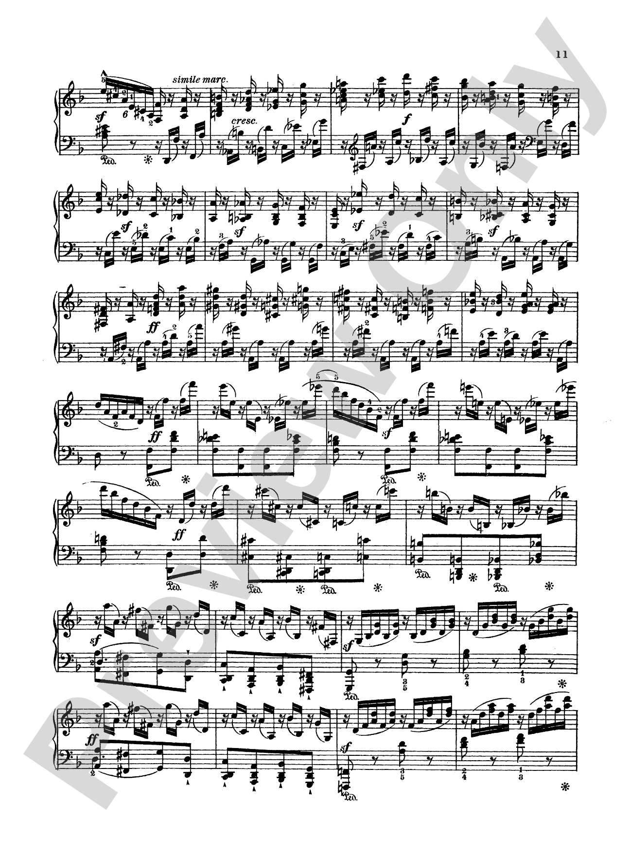 Mendelssohn: Variations Sérieuses, Opus 54: Piano