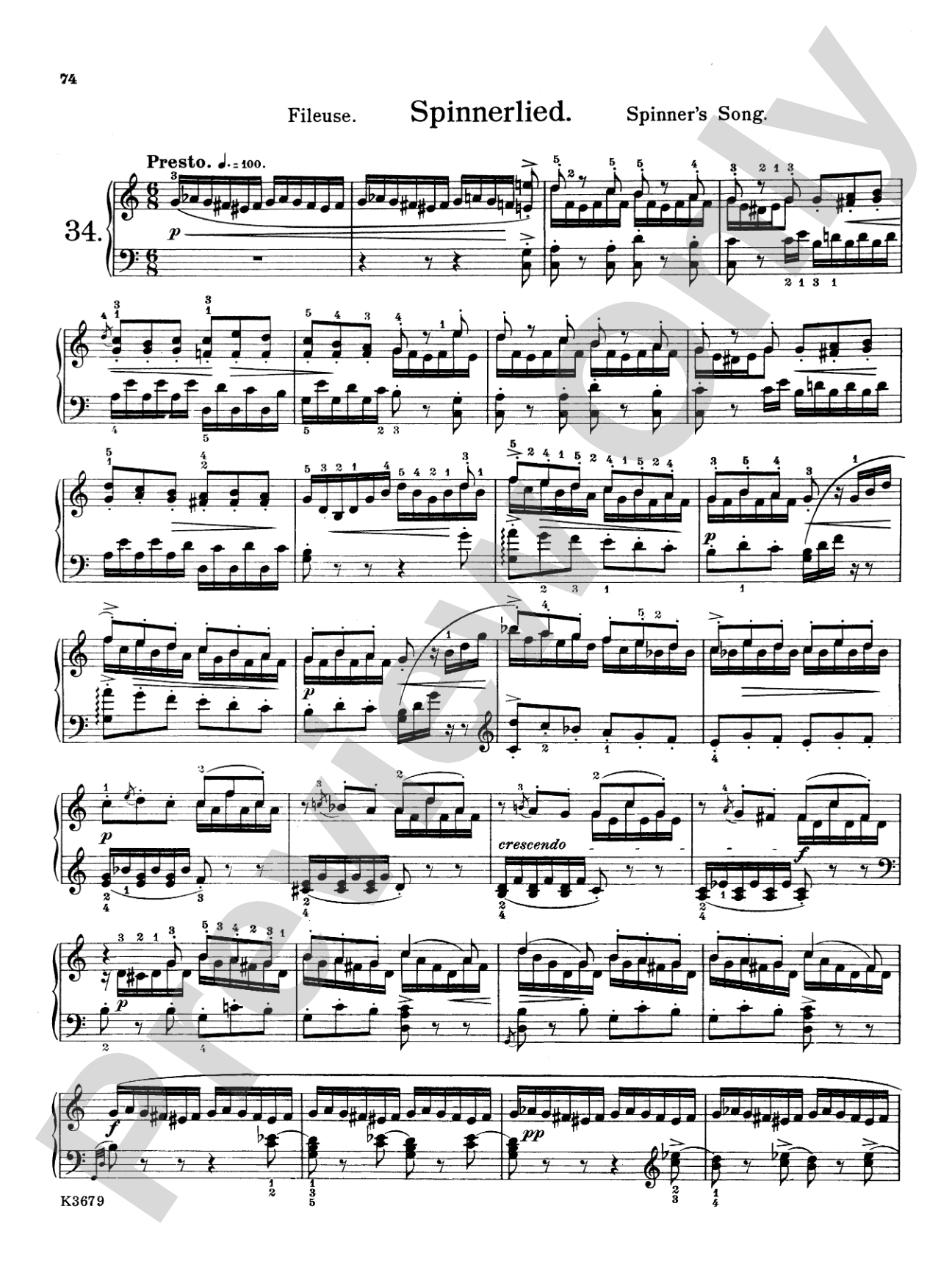 Mendelssohn: Songs Without Words (Complete) and Six Children's Pieces, Op. 72