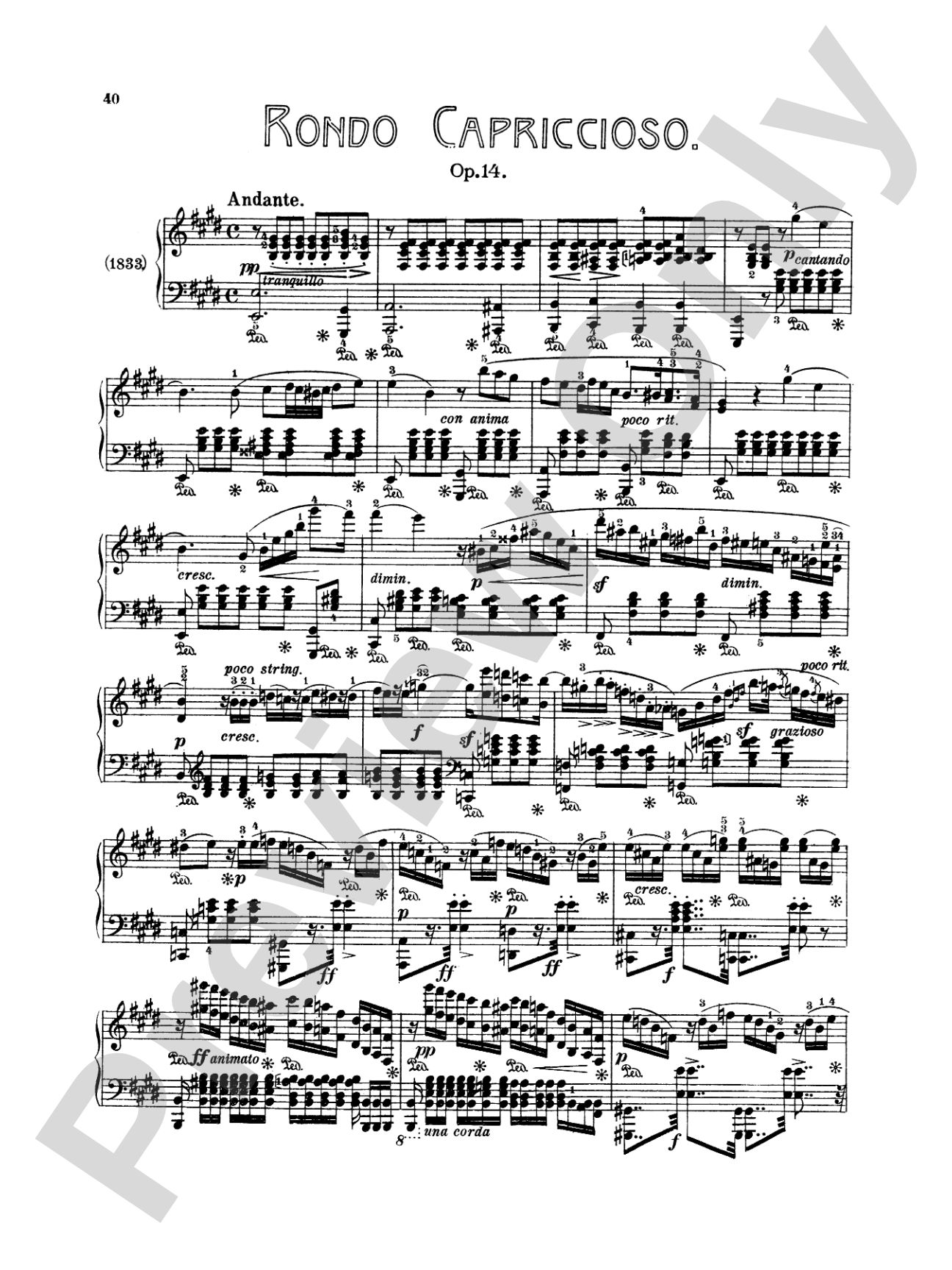 Mendelssohn: Complete Works (Volume I)