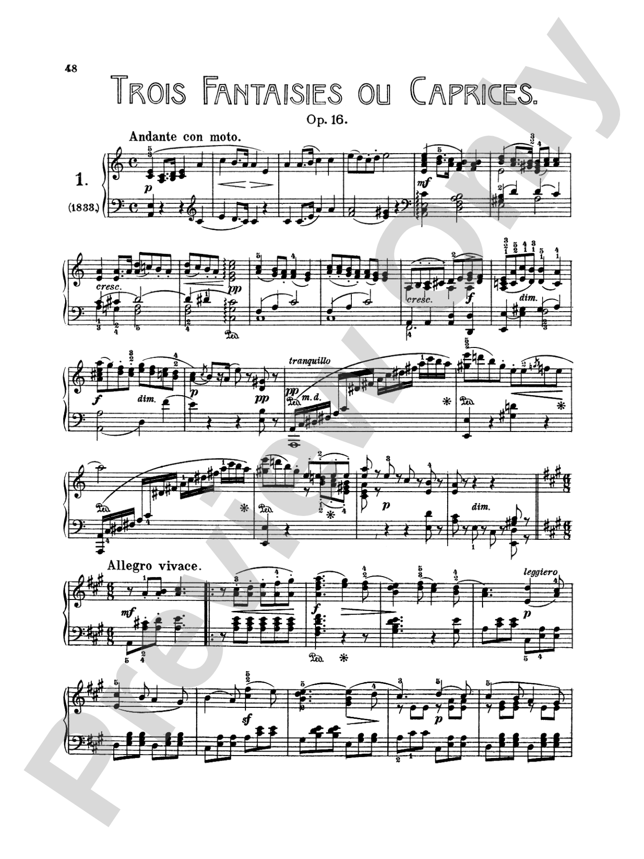 Mendelssohn: Complete Works (Volume I)