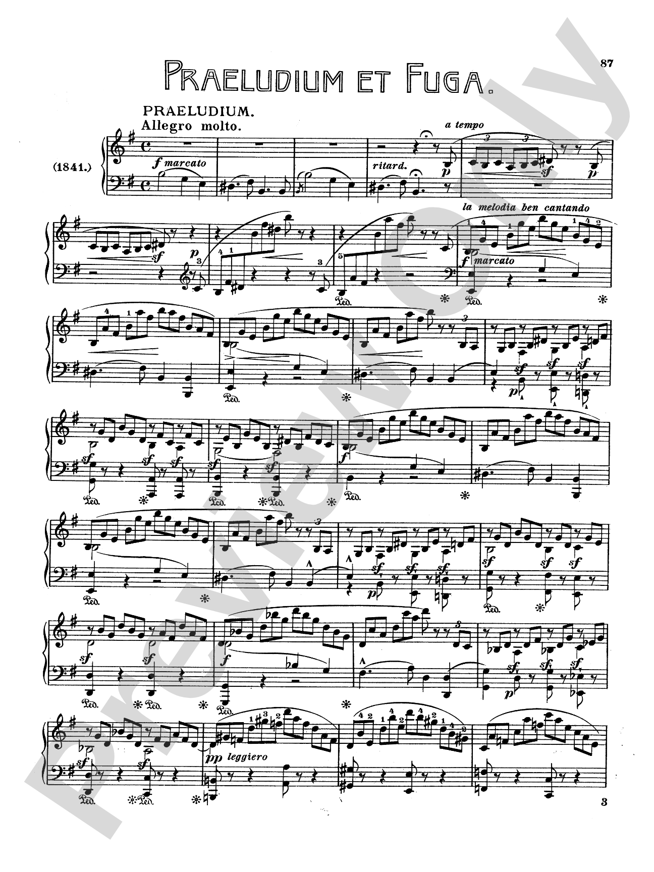 Mendelssohn: Complete Works (Volume III)