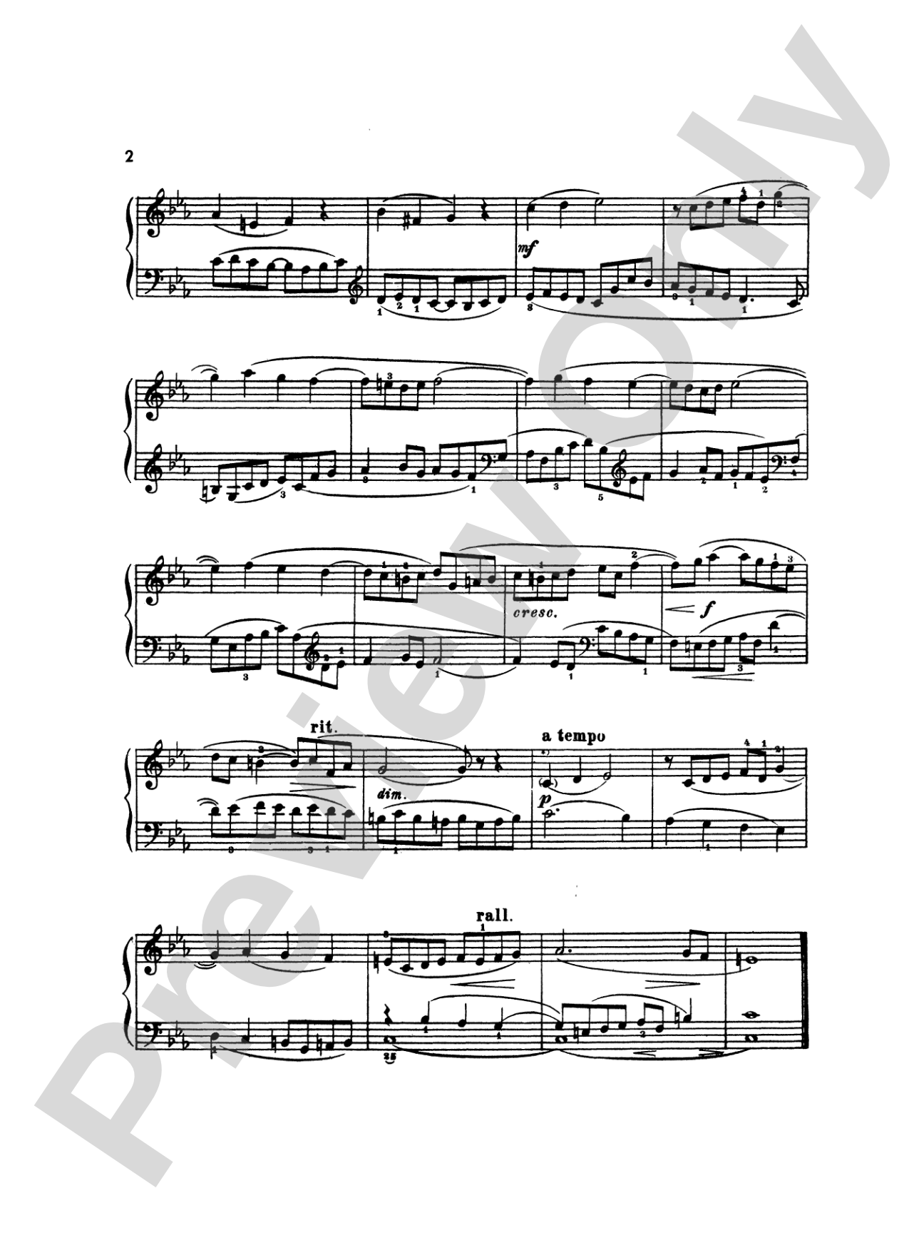 Miaskowsky: Four Little Fugues, Op. 43, 78: Piano Book