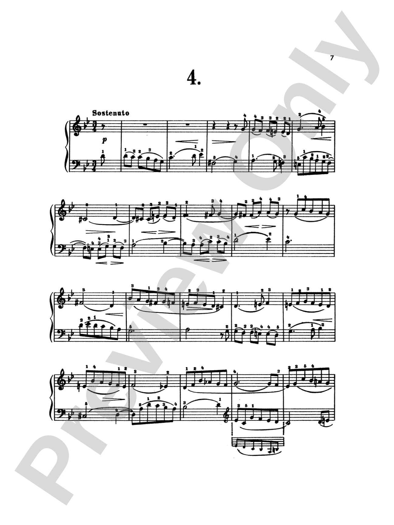 Miaskowsky: Four Little Fugues, Op. 43, 78