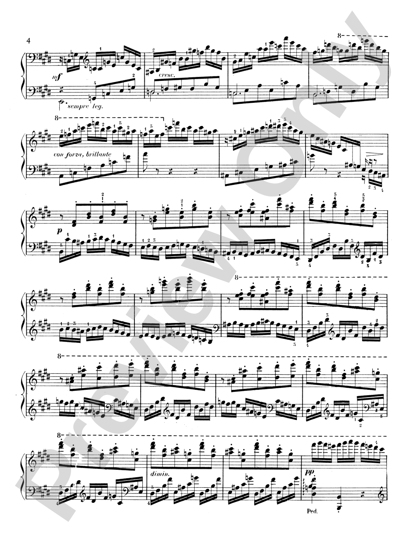 Moszkowski: Fifteen Études de Virtuosité, Op. 72: Piano Book