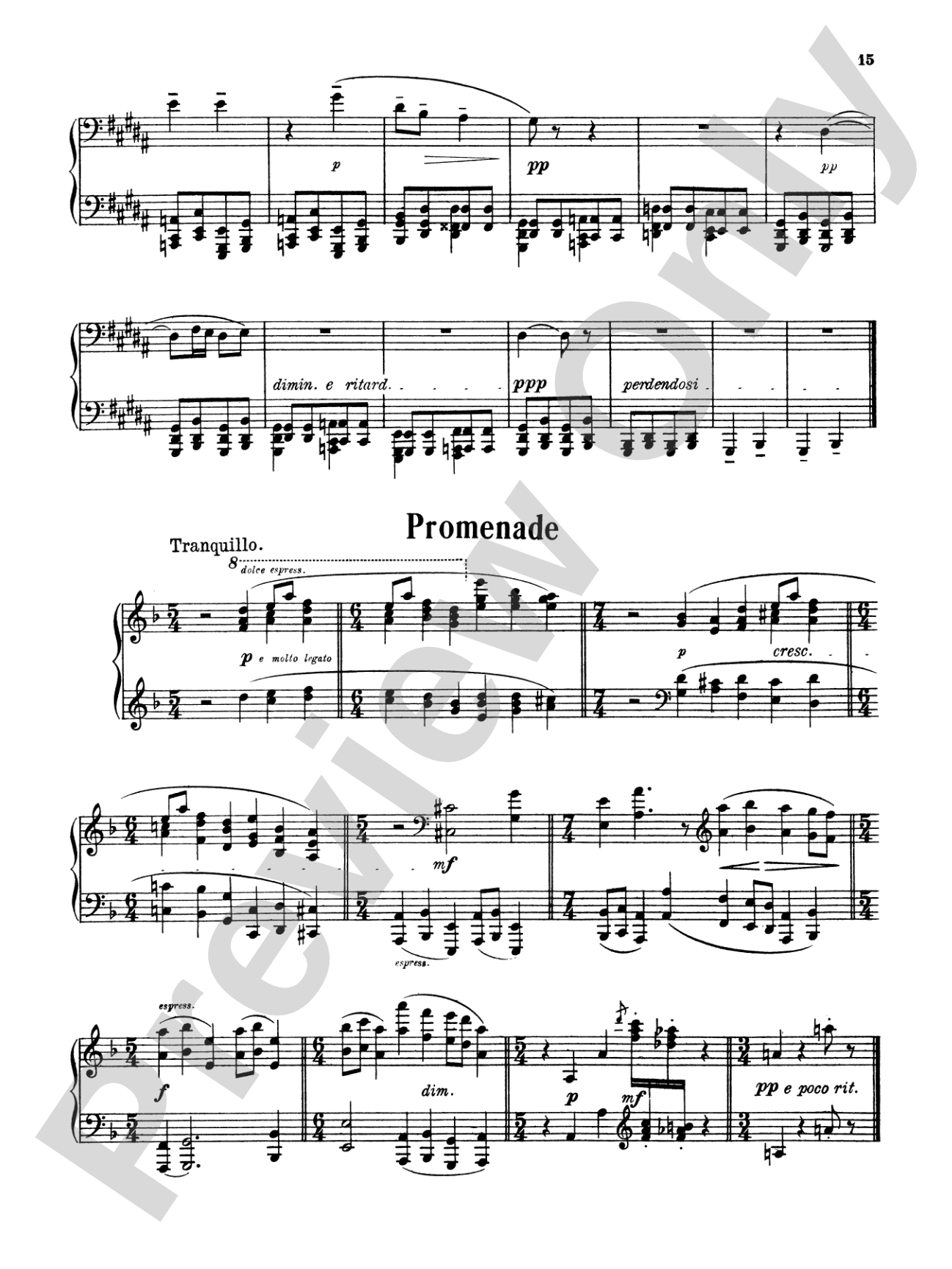 Mussorgsky: Pictures at an Exhibition