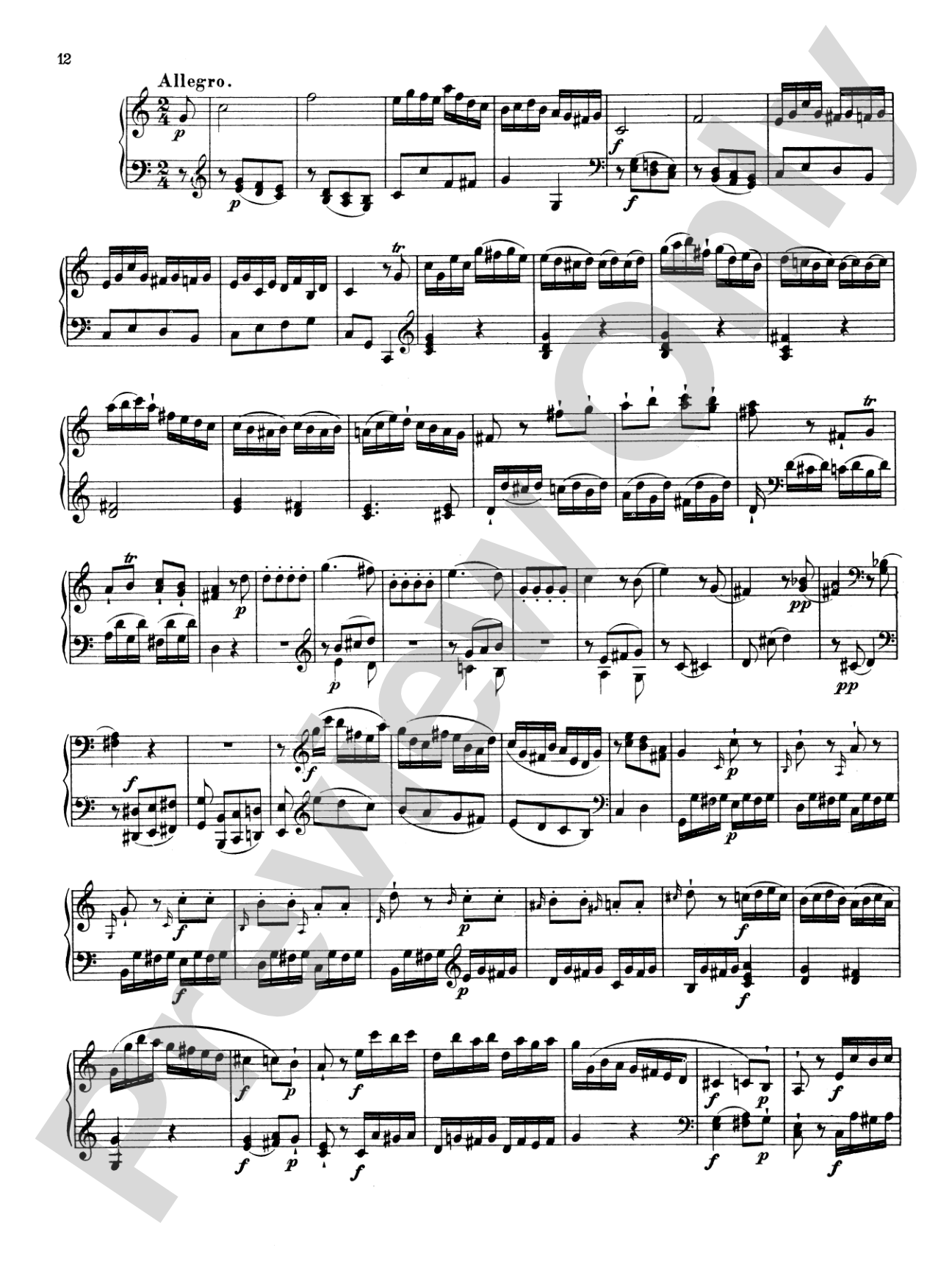 Mozart: Sonatas (Urtext): Piano Book