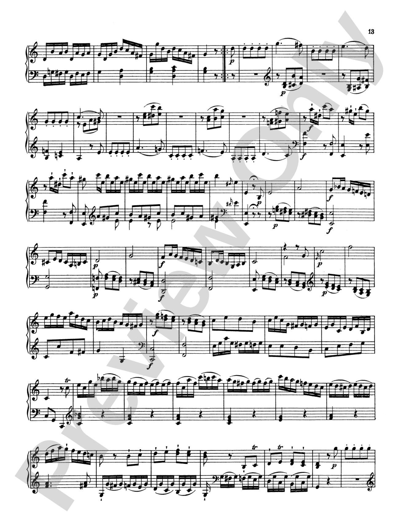 Mozart: Sonatas (Urtext): Piano Book