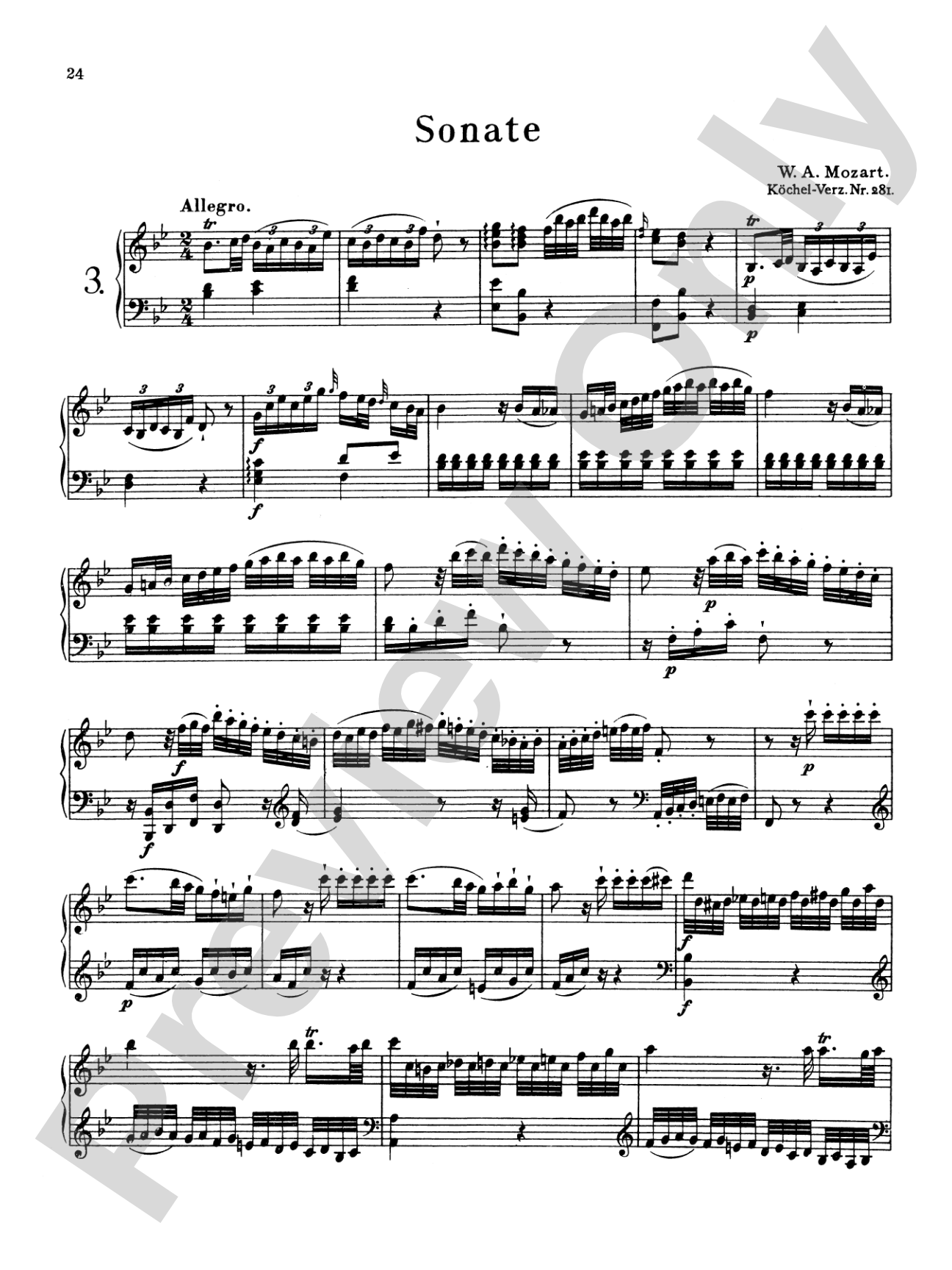 Mozart: Sonatas (Urtext)