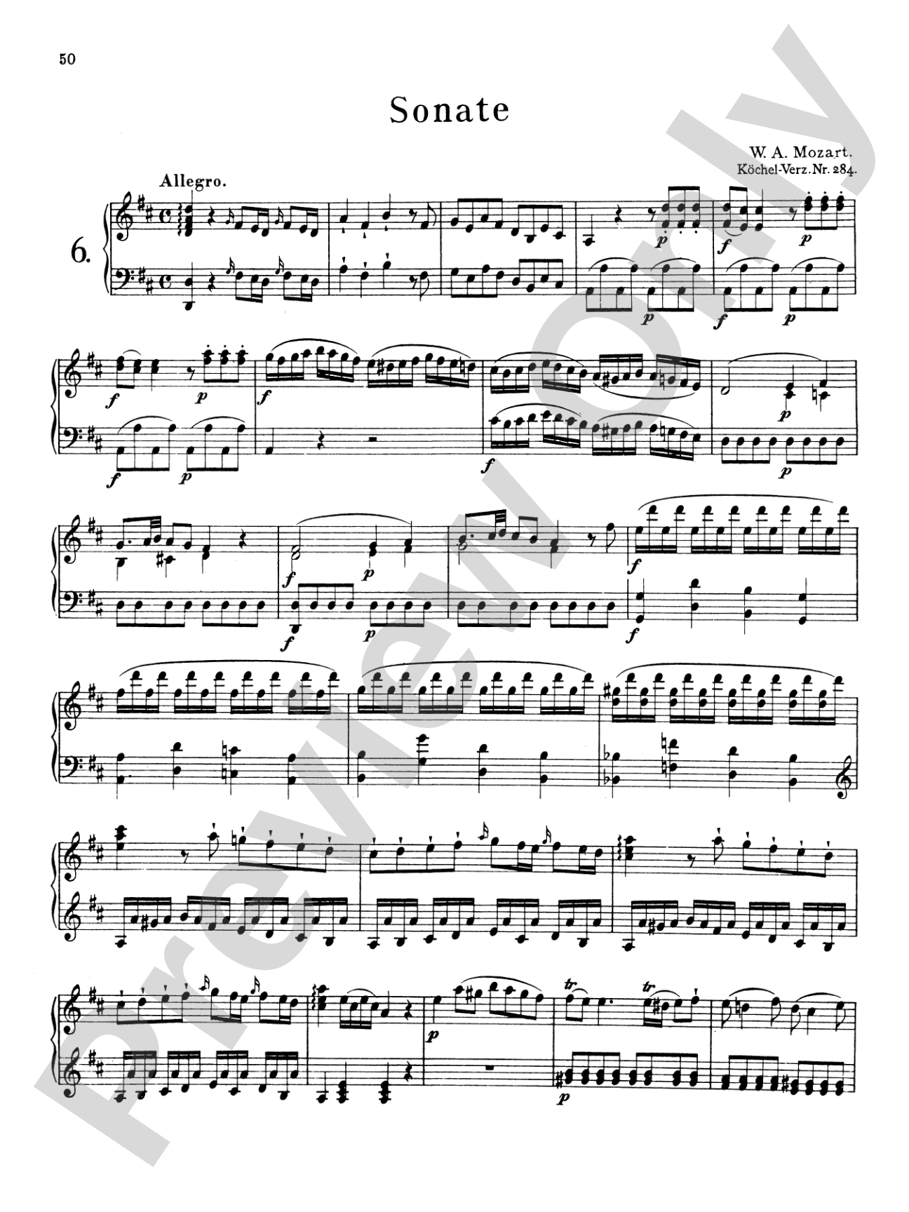 Mozart: Sonatas (Urtext)