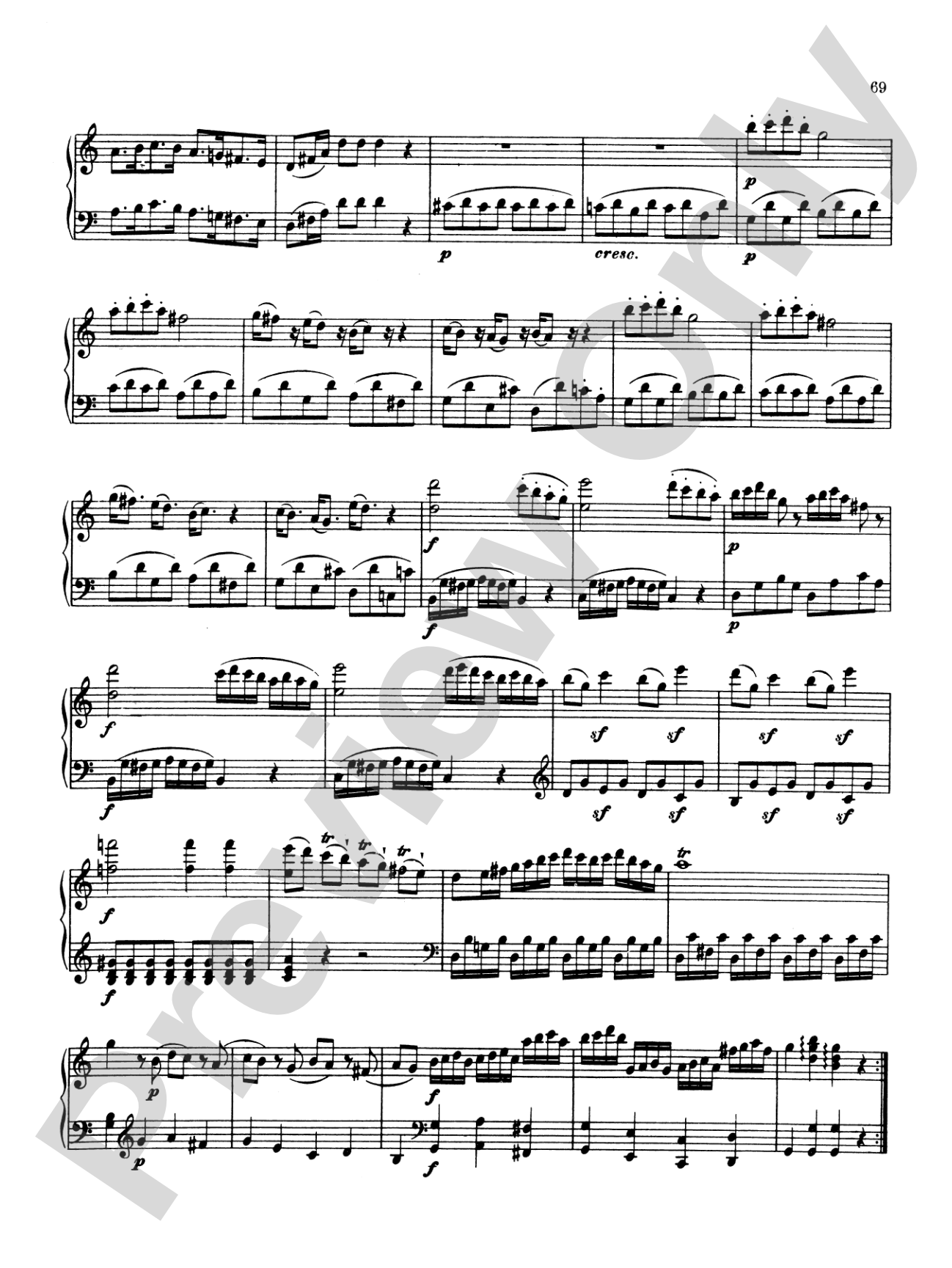 Mozart: Sonatas (Volume A)