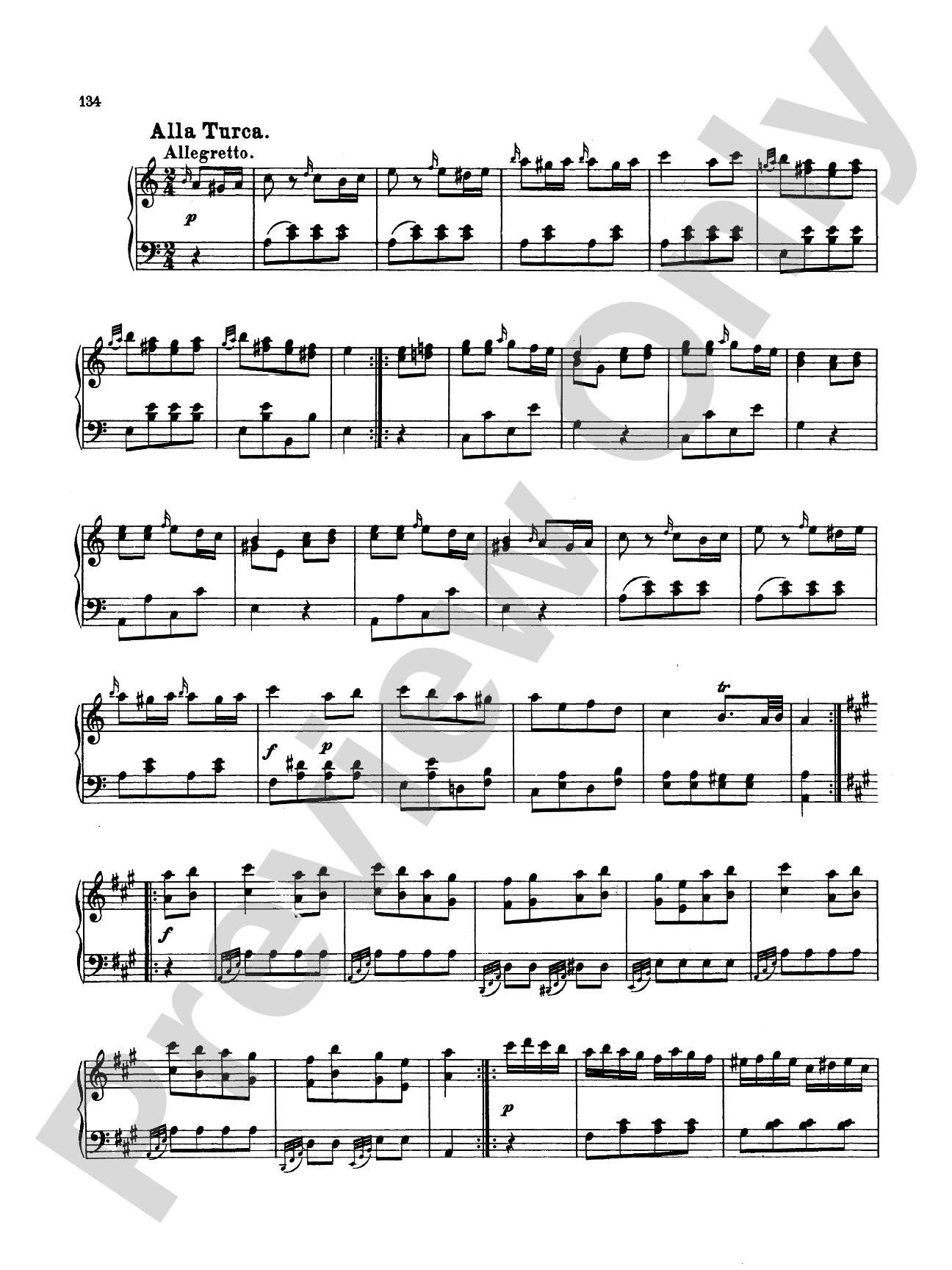 Mozart: Sonatas (Volume B): Piano Book