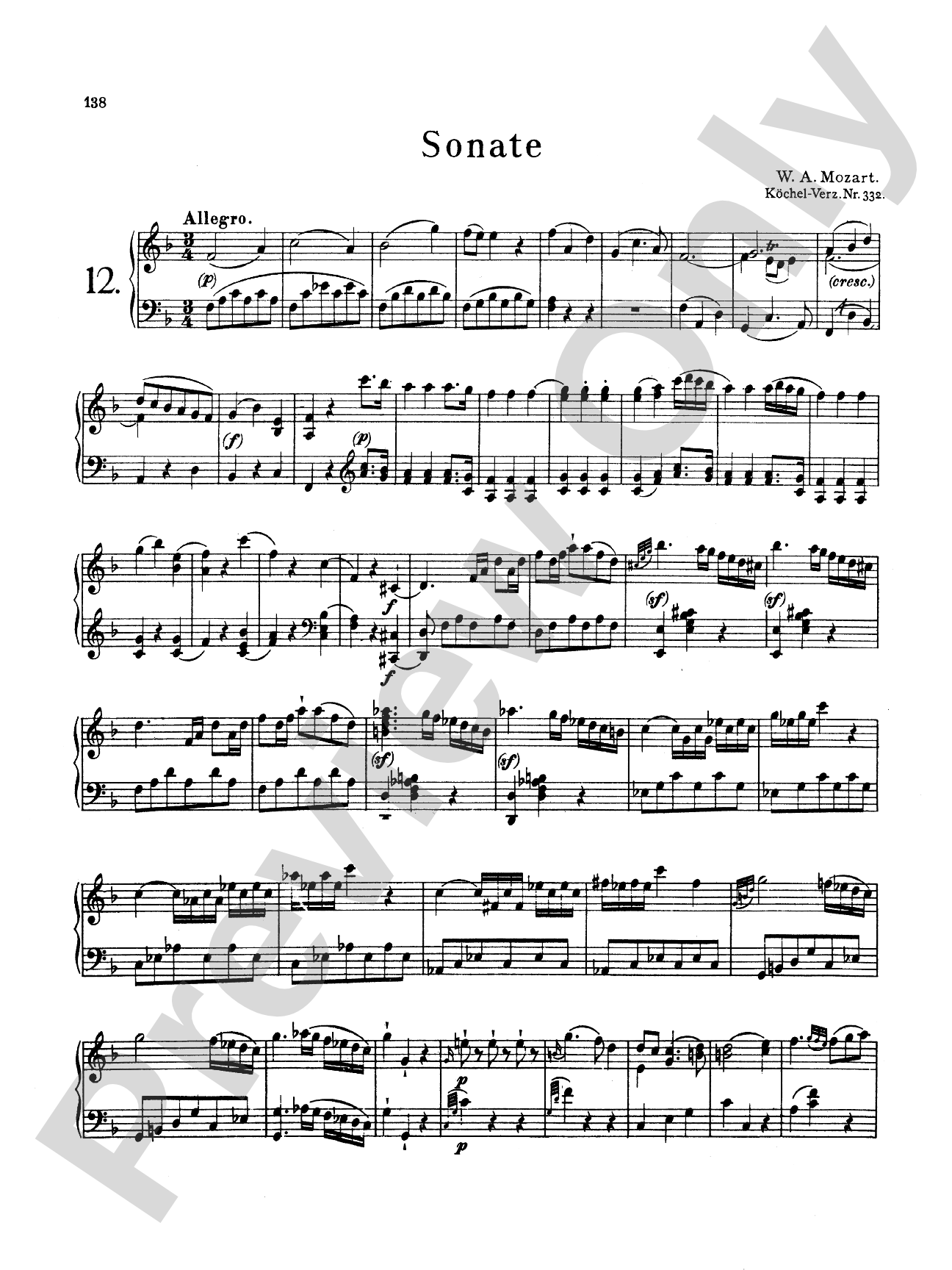 Mozart: Sonatas (Volume B)