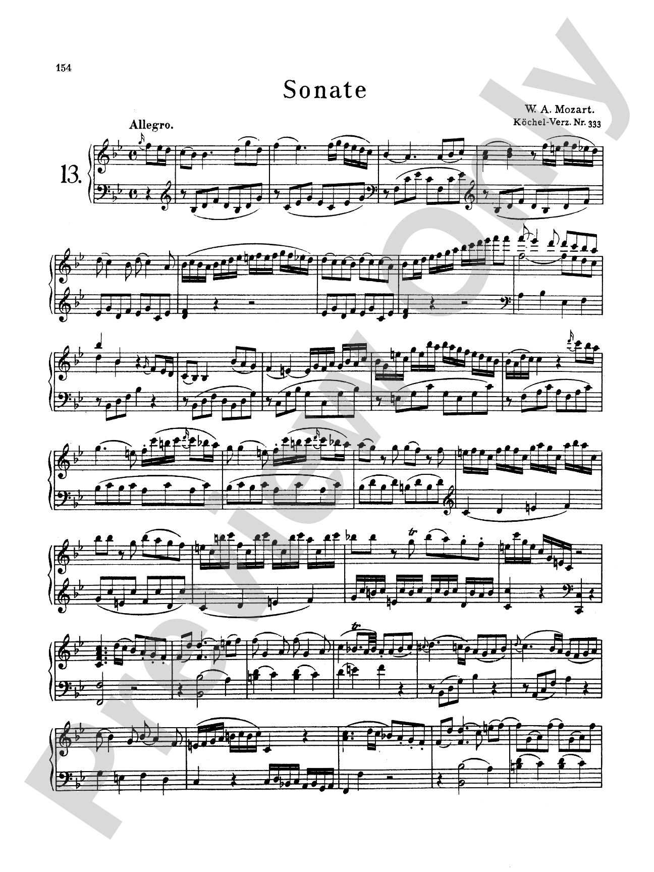 Mozart: Sonatas (Volume B)