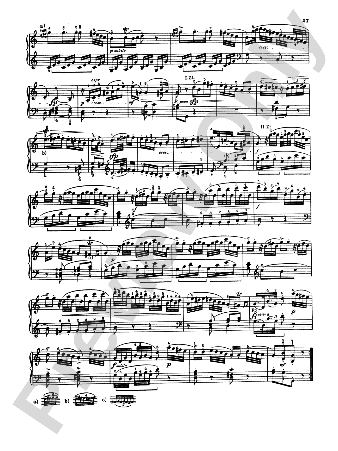 Mozart: Twenty Sonatas (Ed. Béla Bartók)