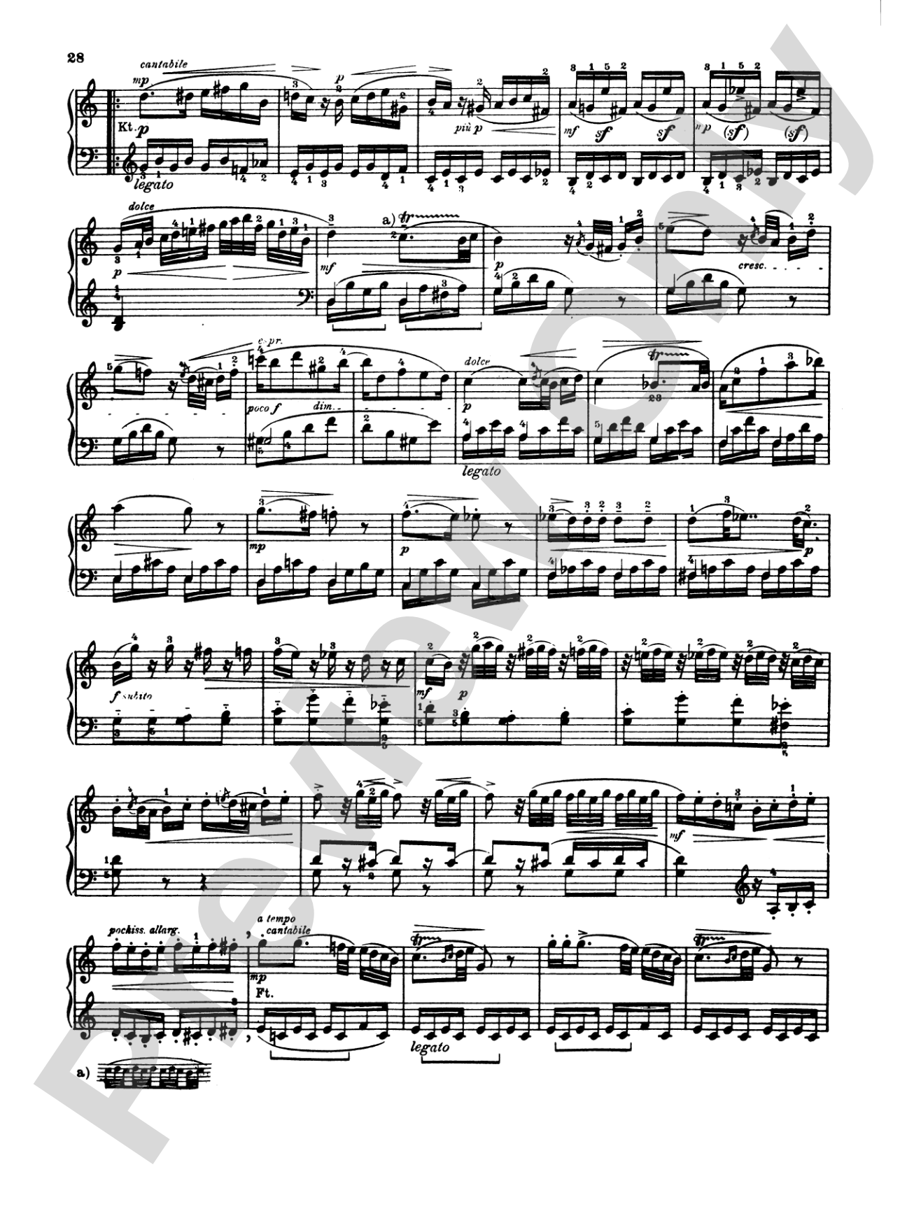 Mozart: Twenty Sonatas (Ed. Béla Bartók)