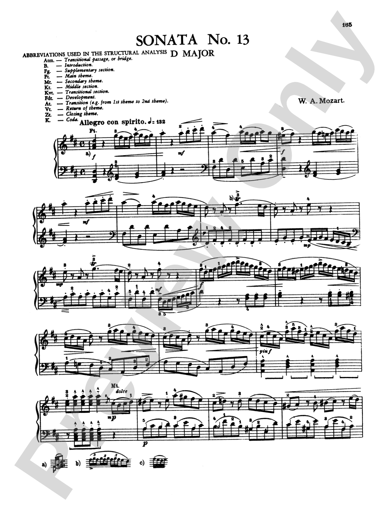 Mozart: Twenty Sonatas (Ed. Béla Bartók)
