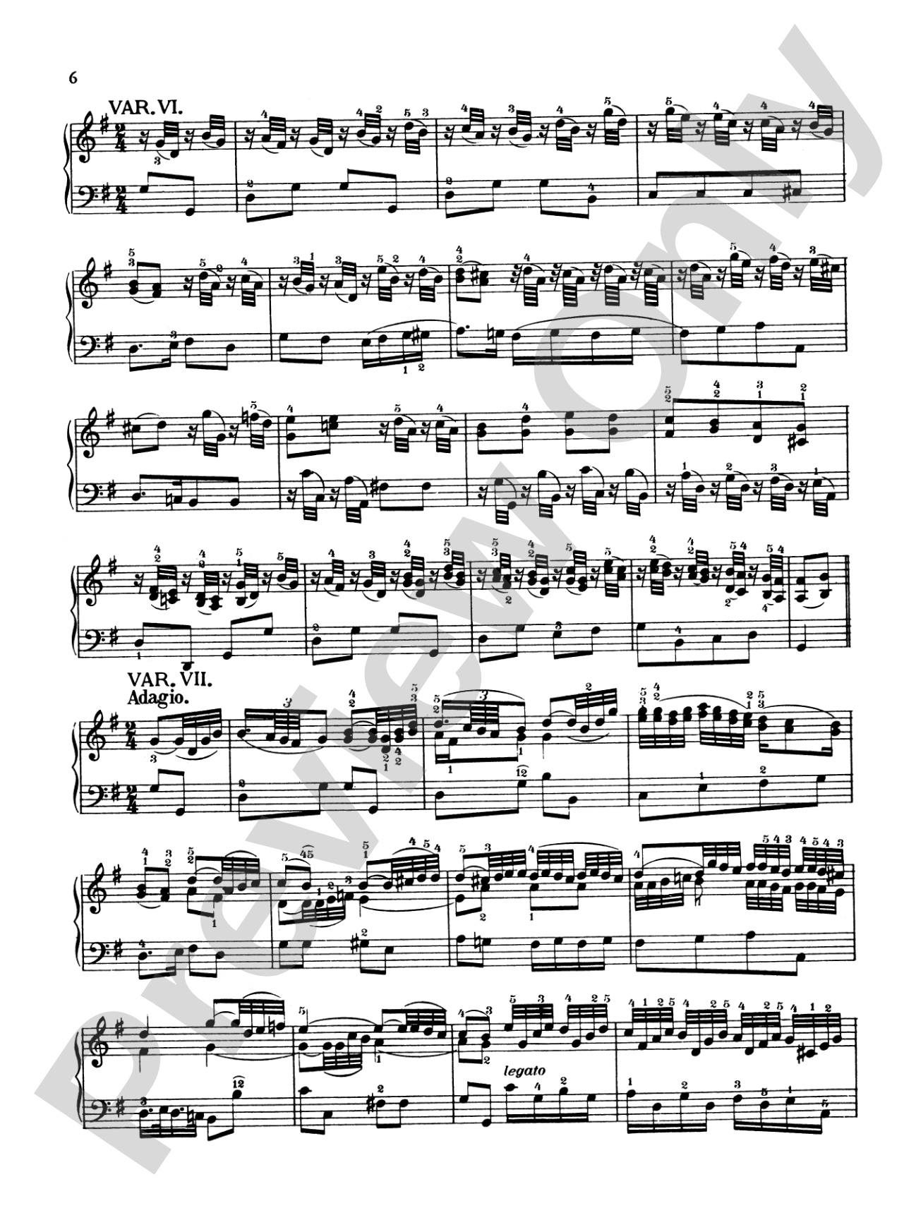 Mozart: Variations, Complete: Piano Book