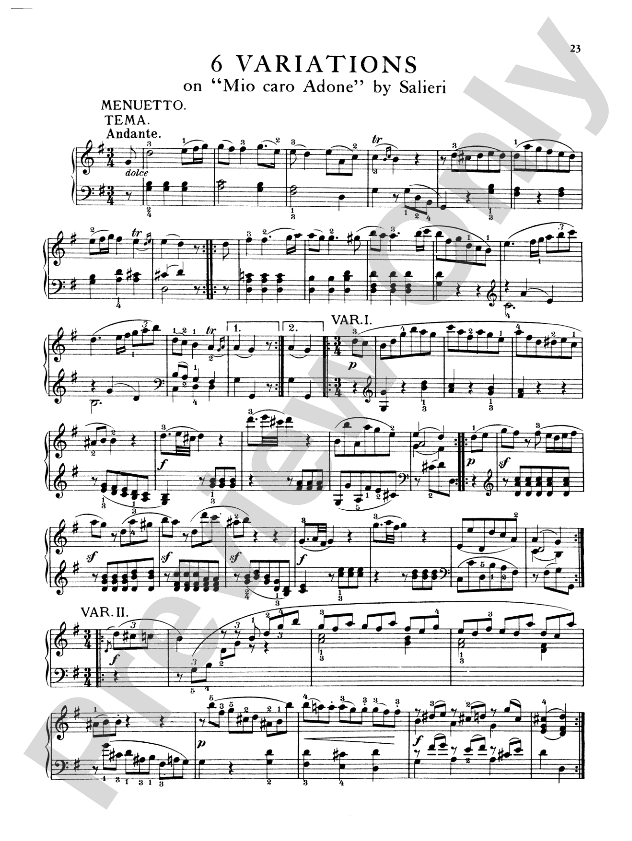 Mozart: Variations, Complete