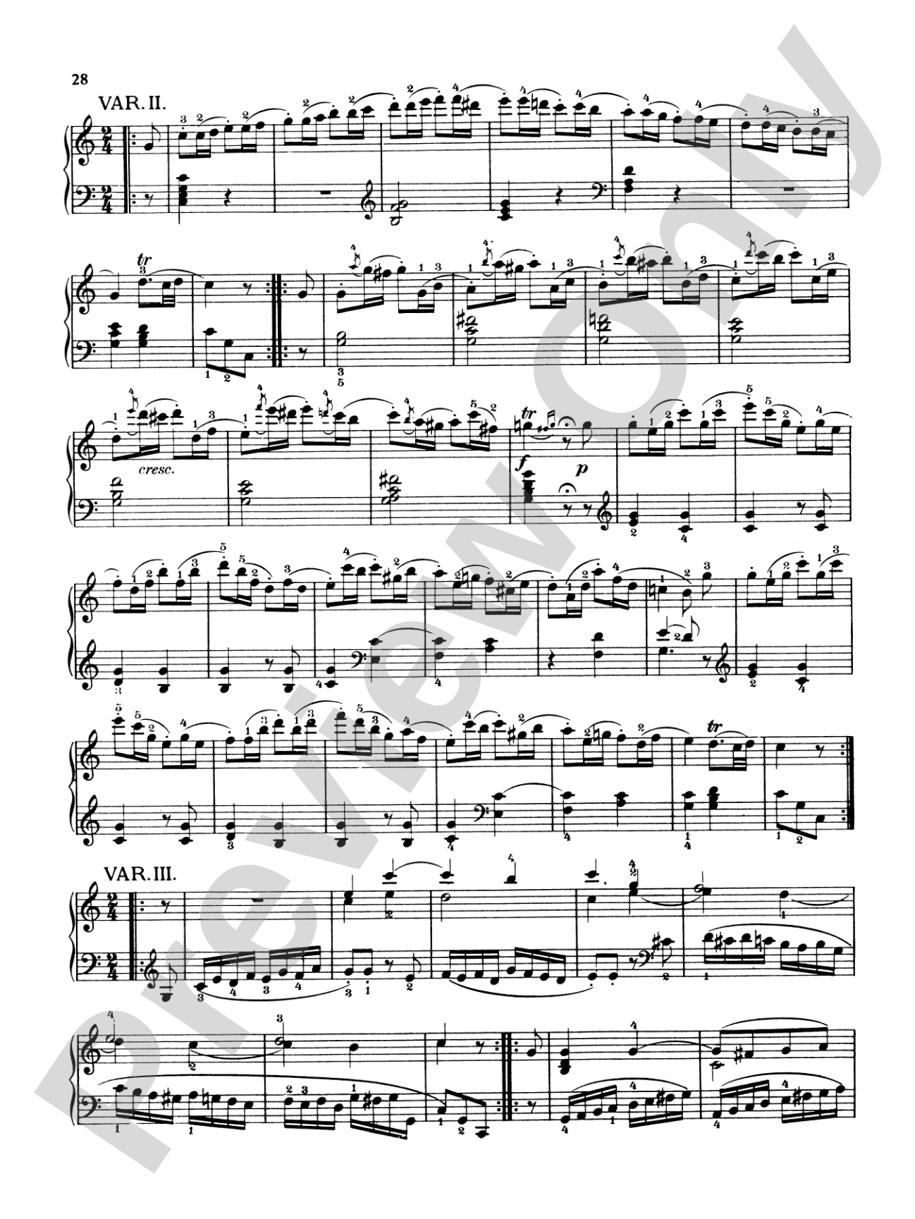 Mozart: Variations, Complete