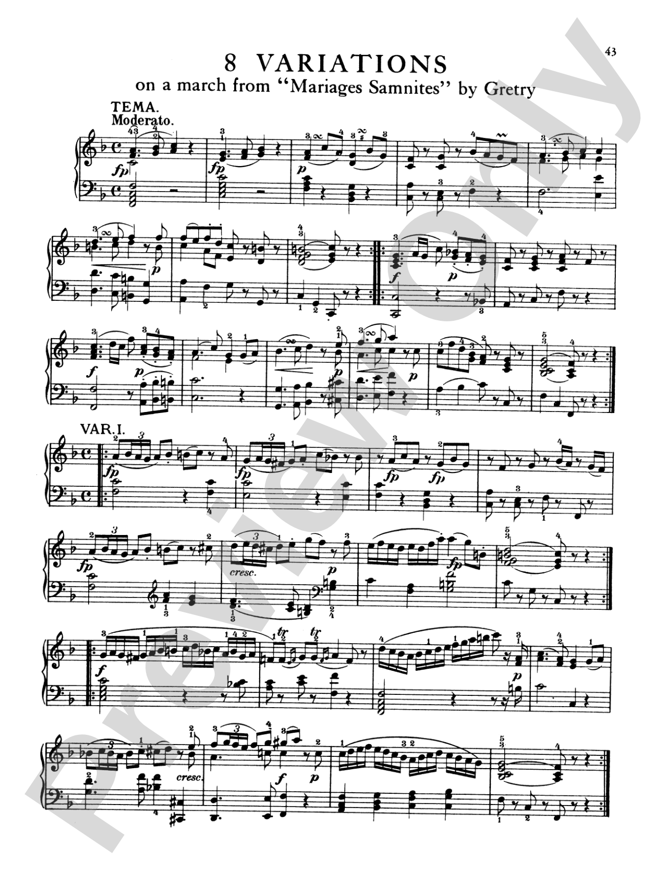 Mozart: Variations, Complete