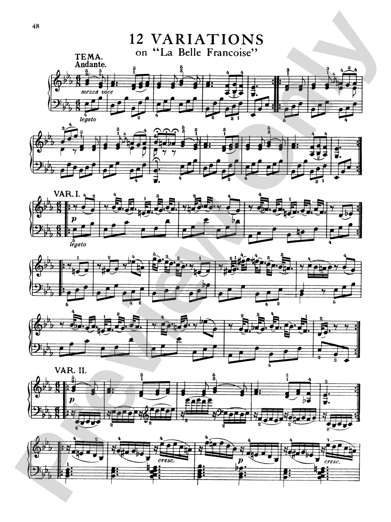 Mozart: Variations, Complete