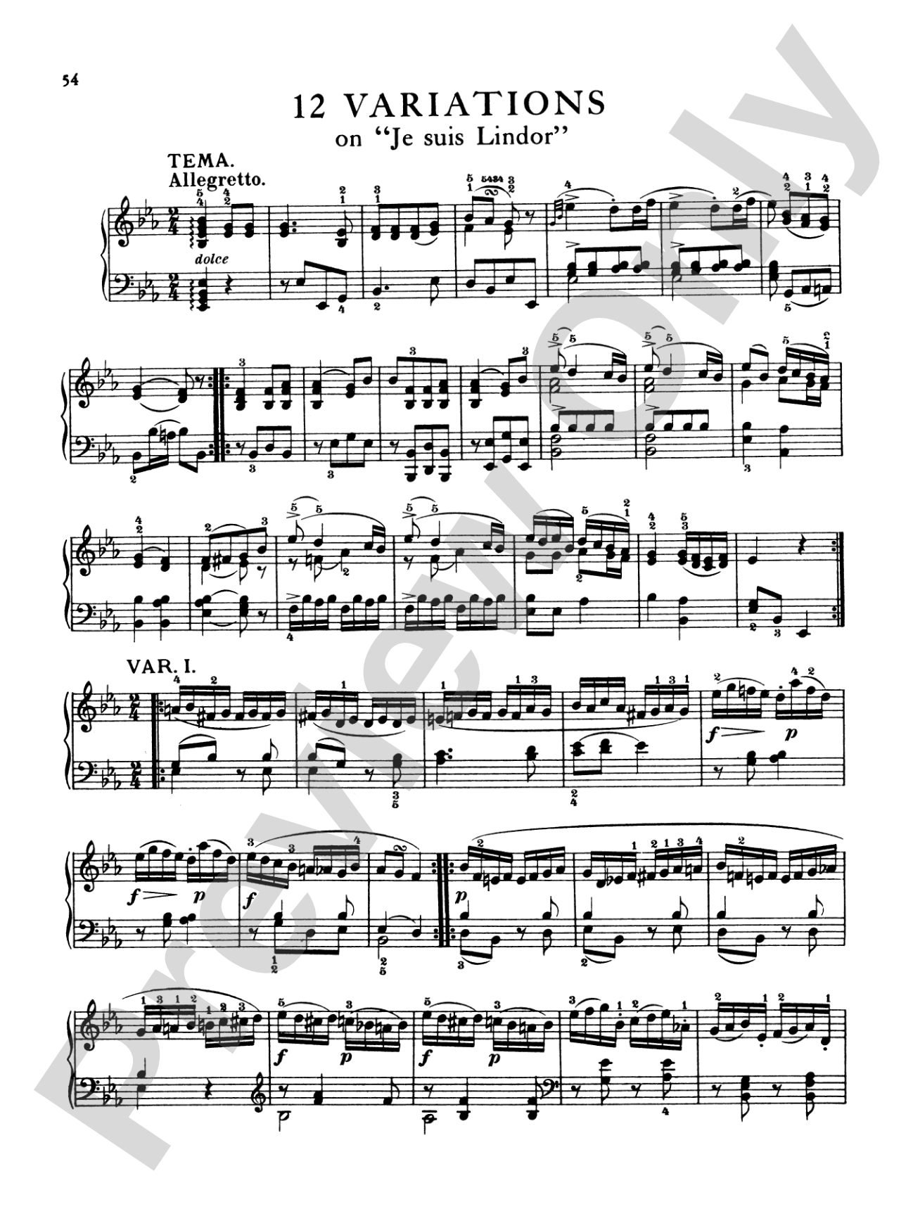 Mozart: Variations, Complete