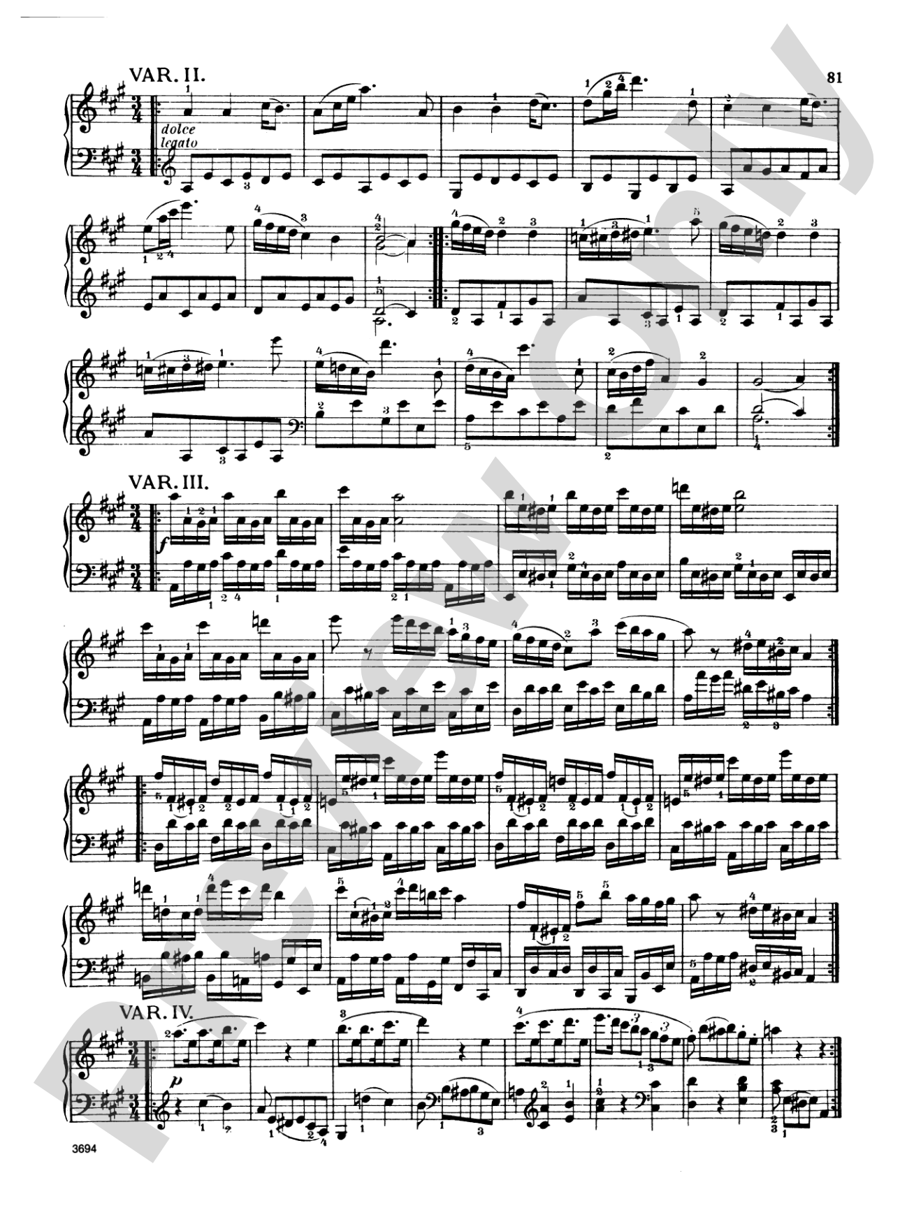 Mozart: Variations, Complete