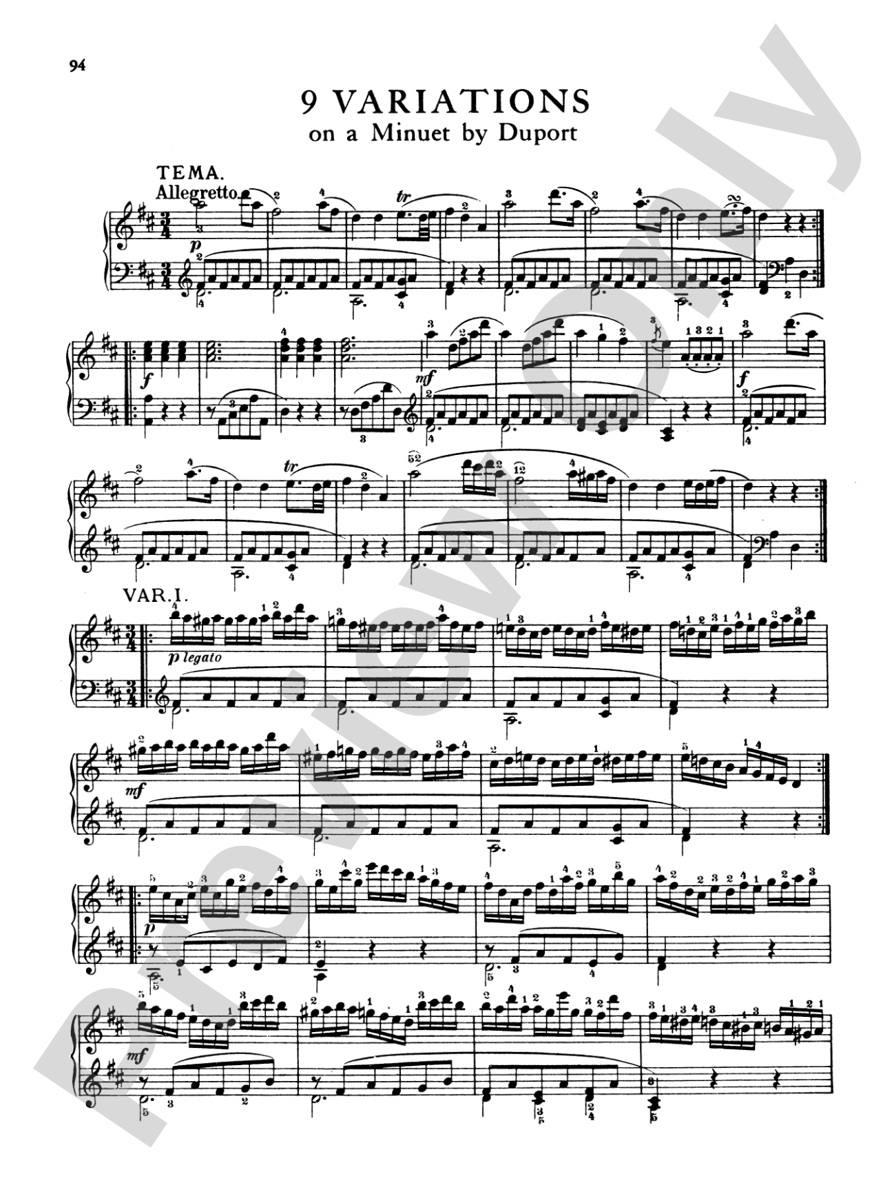 Mozart: Variations, Complete