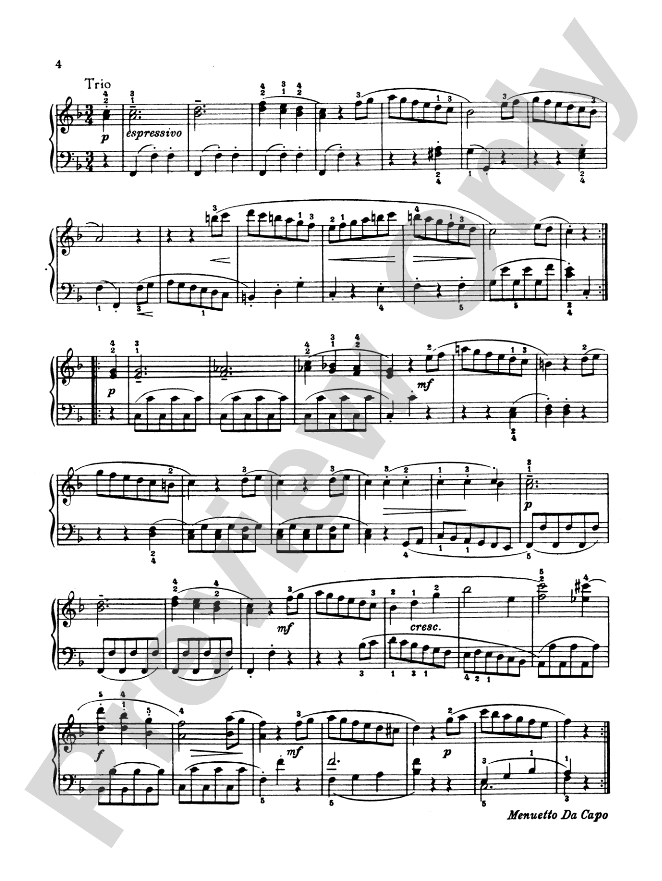 Mozart: Six Viennese Sonatinas: Piano Book