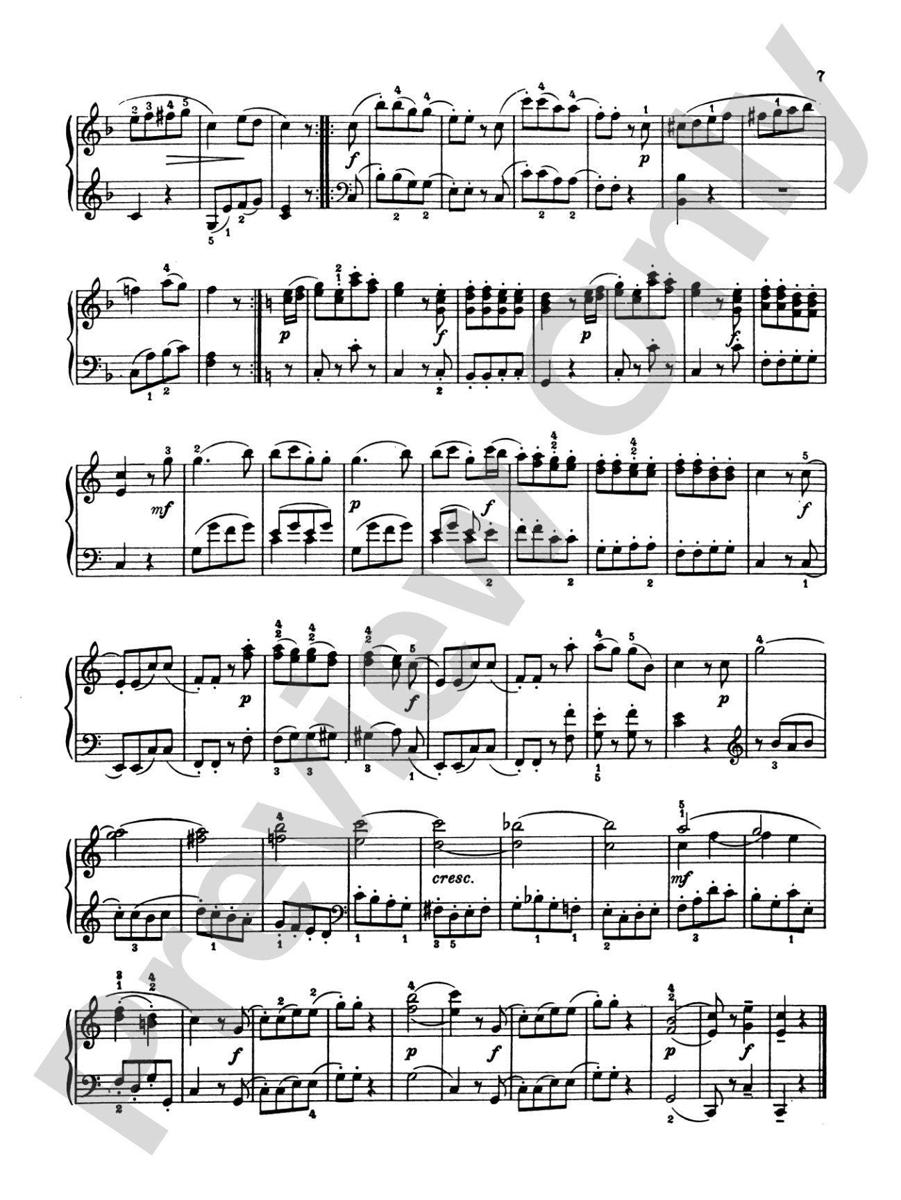 Mozart: Six Viennese Sonatinas: Piano Book