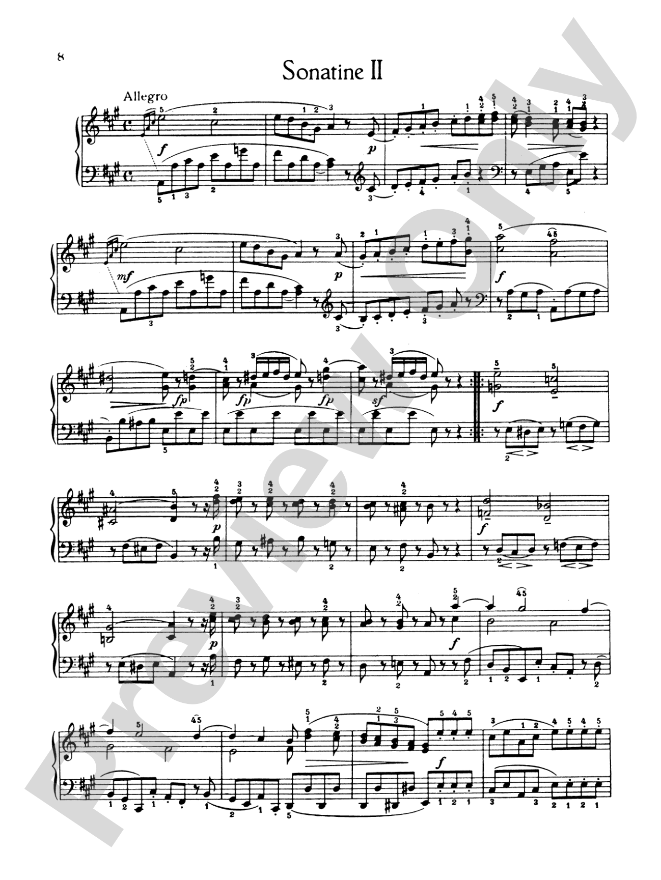 Mozart: Six Viennese Sonatinas