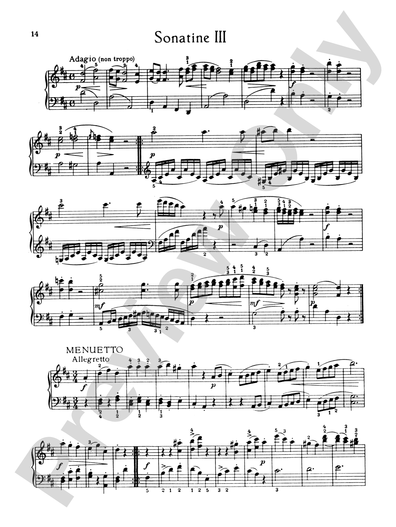 Mozart: Six Viennese Sonatinas