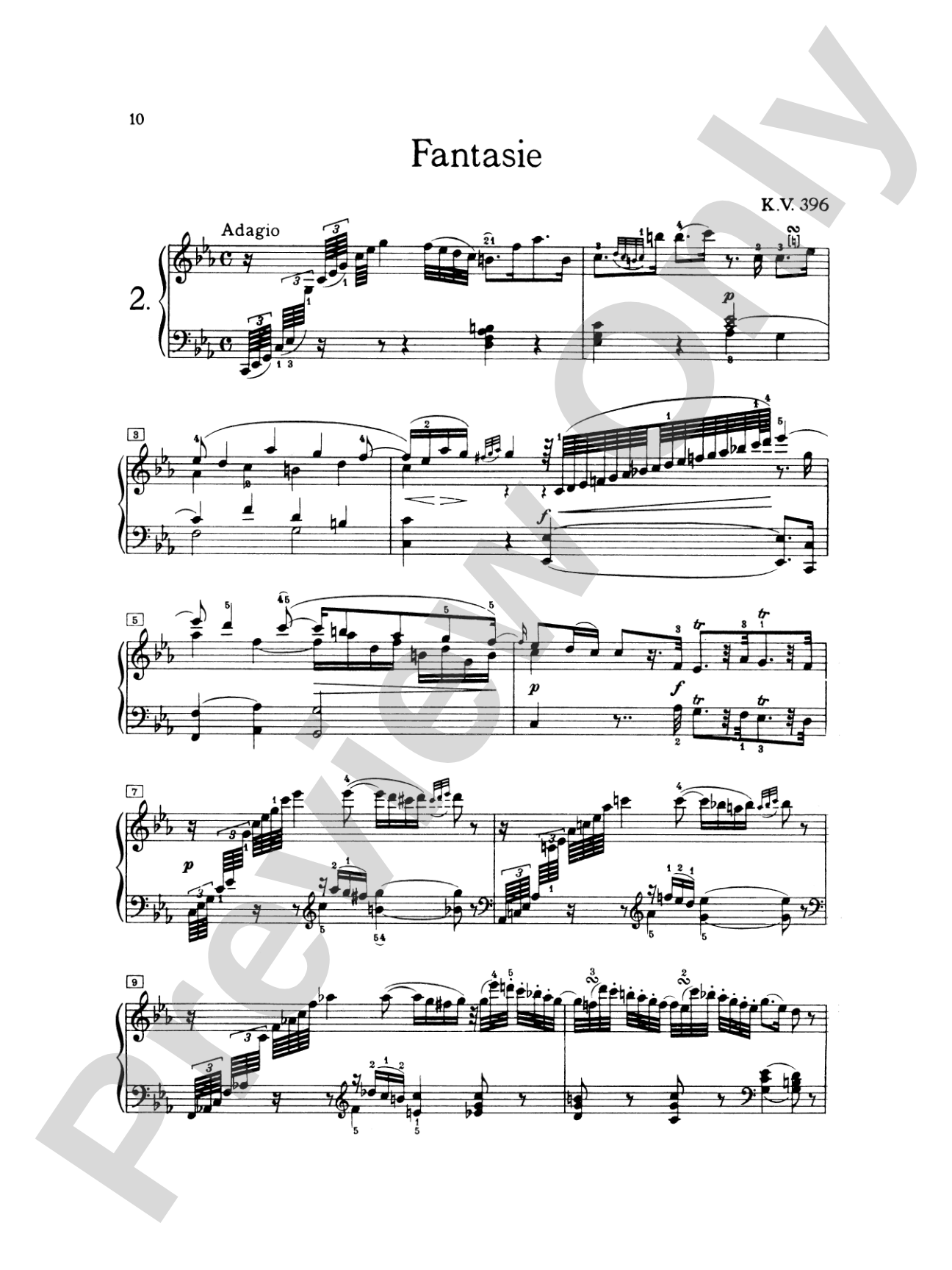 Mozart: Various Piano Pieces