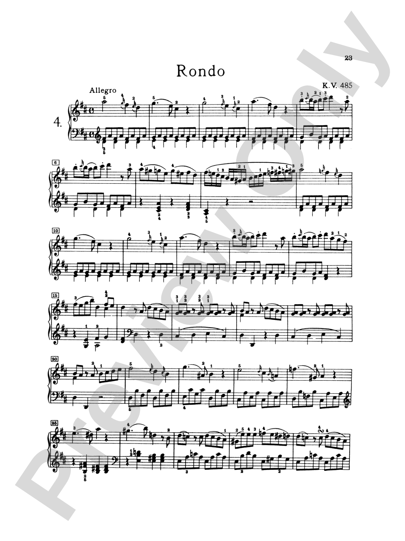 Mozart: Various Piano Pieces