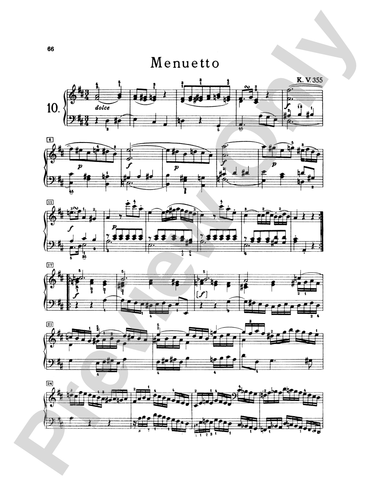 Mozart: Various Piano Pieces