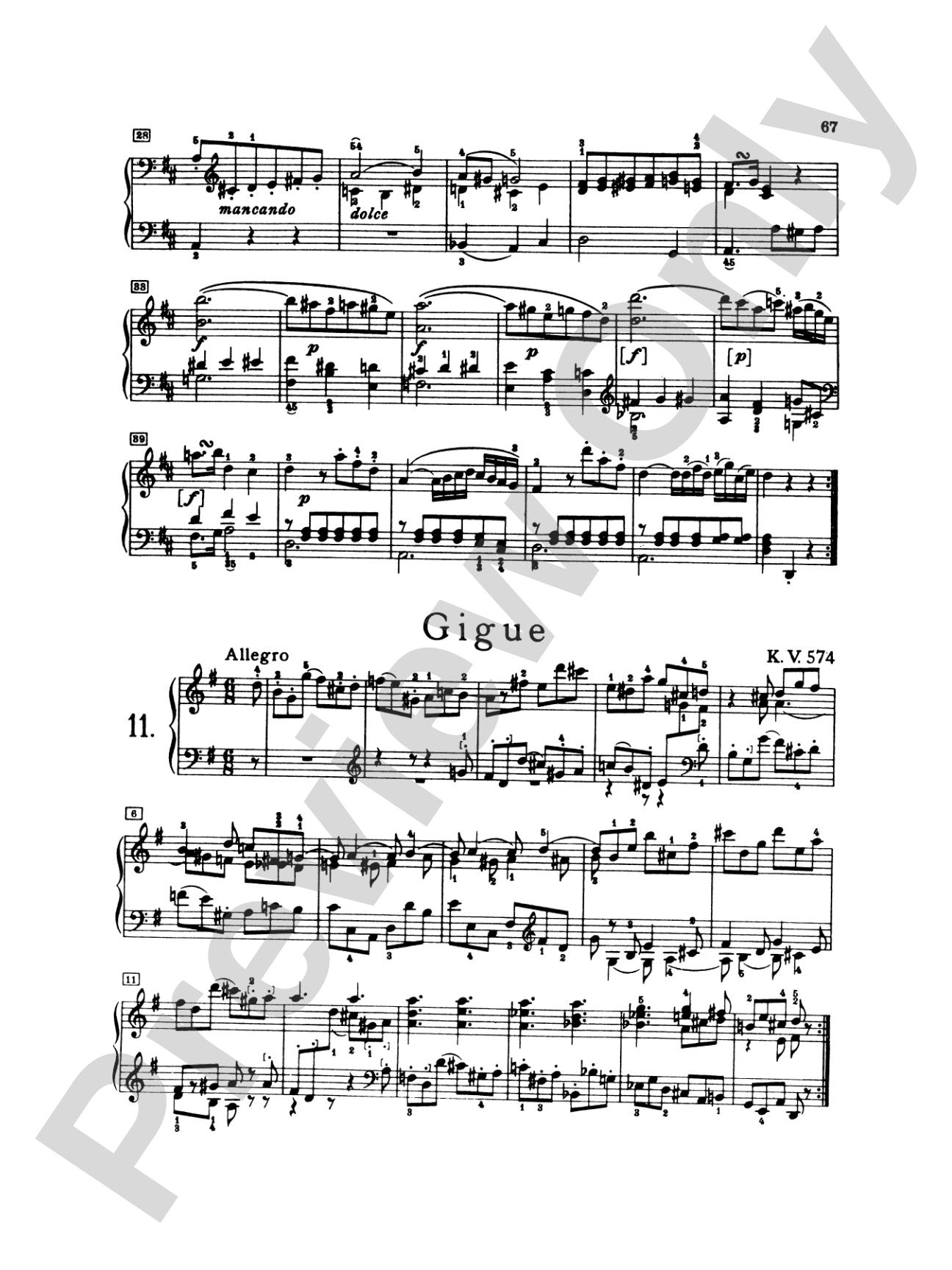 Mozart: Various Piano Pieces