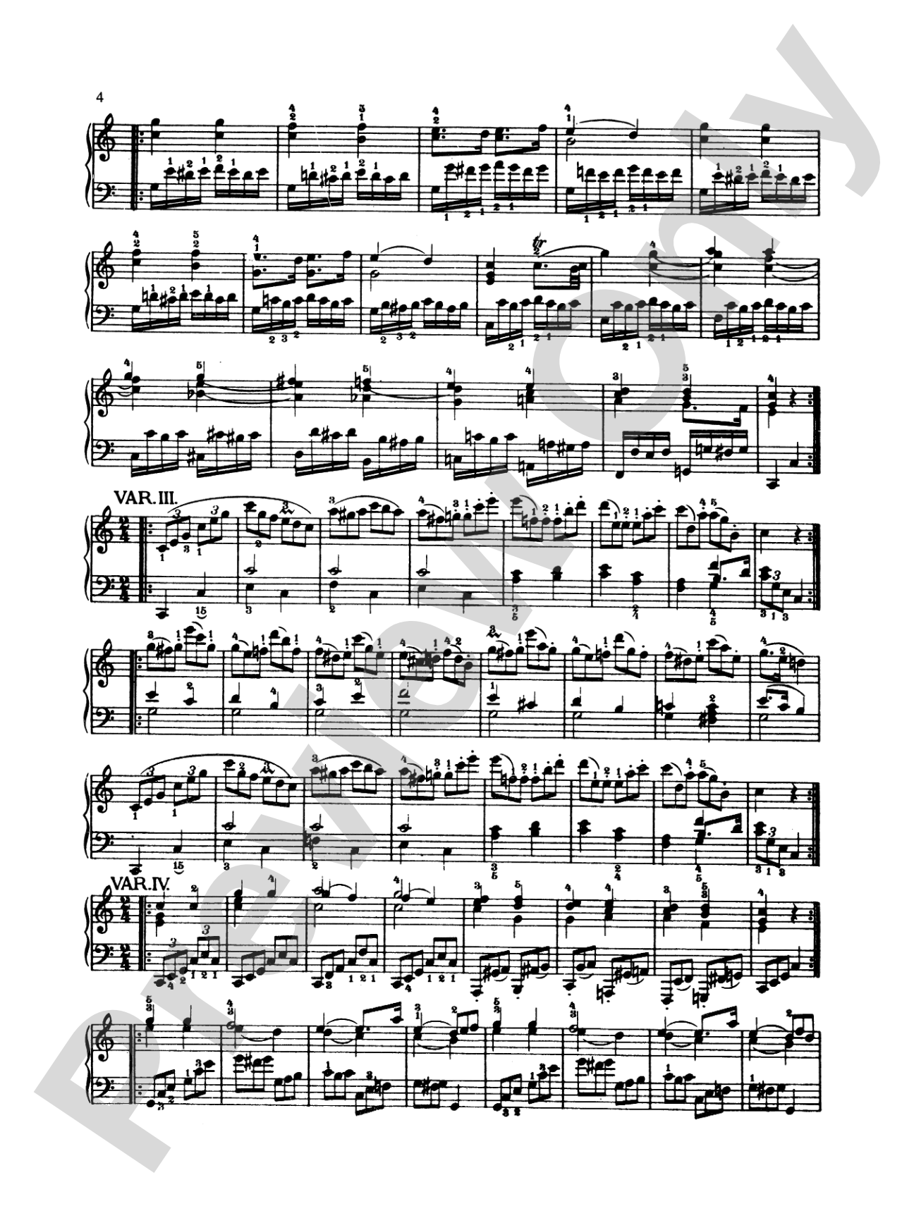 Mozart: Variations on "Ah, Vous Dirai-Je, Maman": Piano