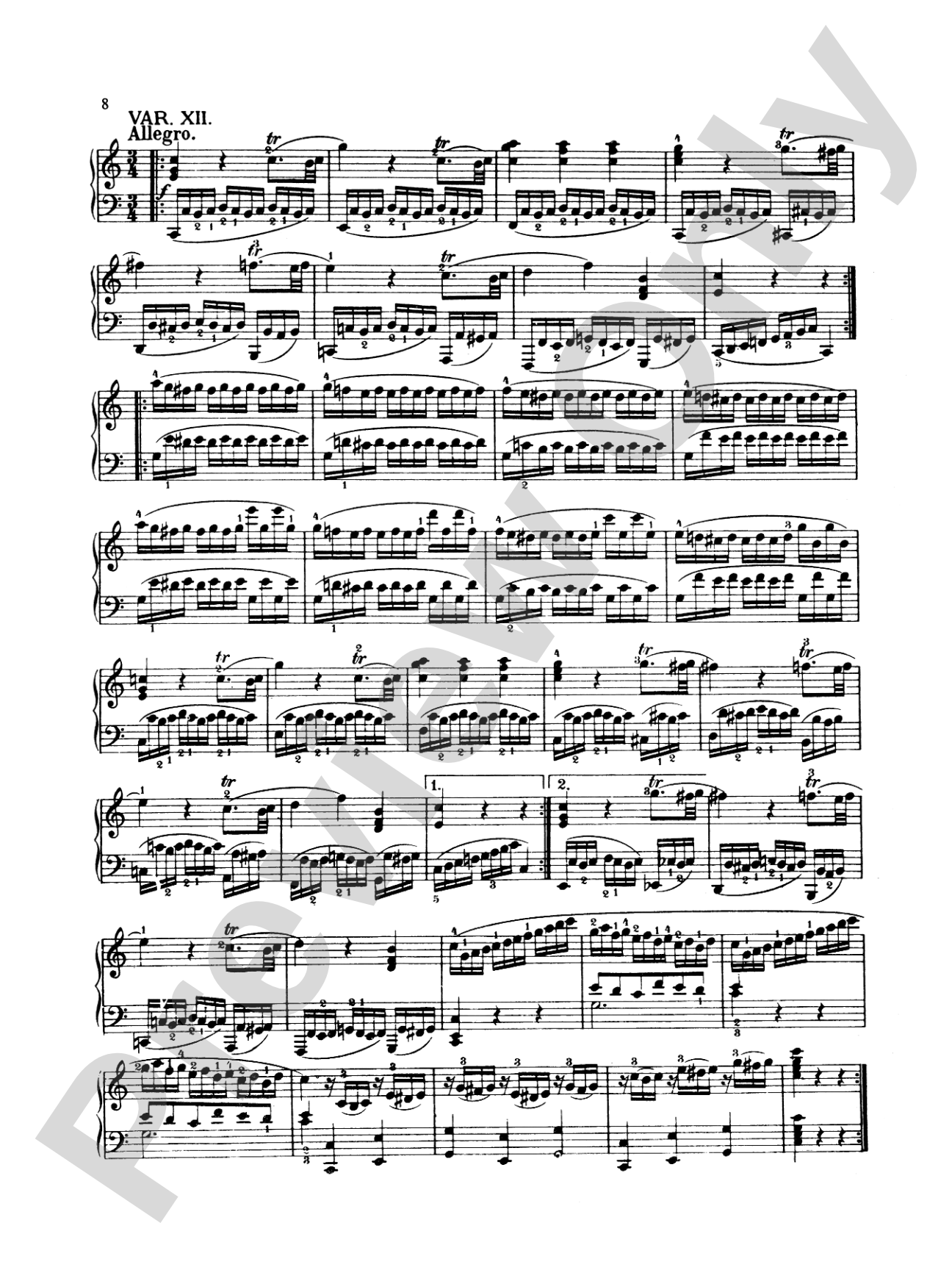 Mozart: Variations on "Ah, Vous Dirai-Je, Maman": Piano
