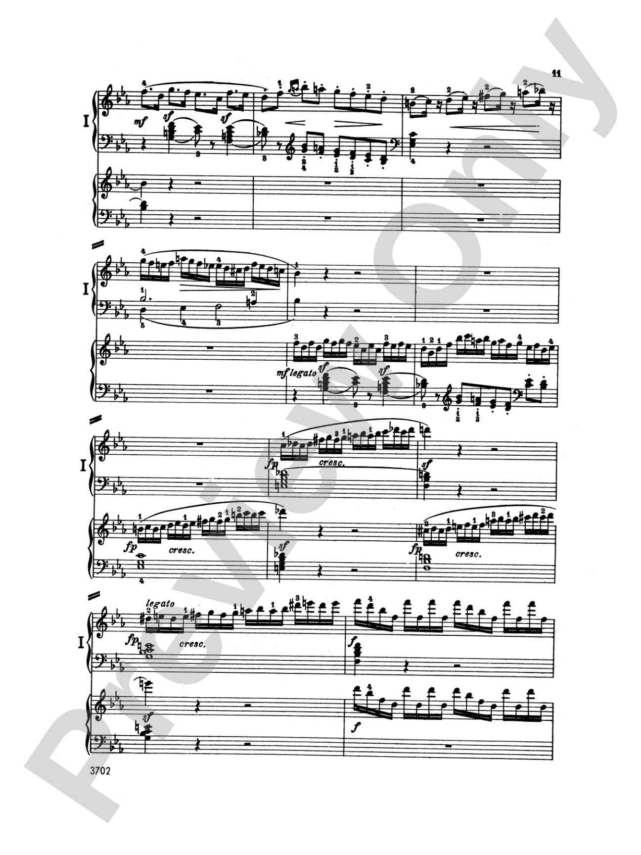 Mozart: Piano Concerto No. 10 in E flat Major for Two Pianos, K. 365: Piano Duo (2 Pianos, 4 Hands) Book (2 copies required)