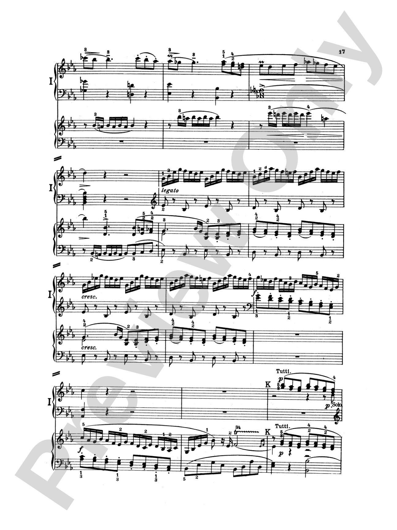 Mozart: Piano Concerto No. 10 in E flat Major for Two Pianos, K. 365: Piano Duo (2 Pianos, 4 Hands) Book (2 copies required)