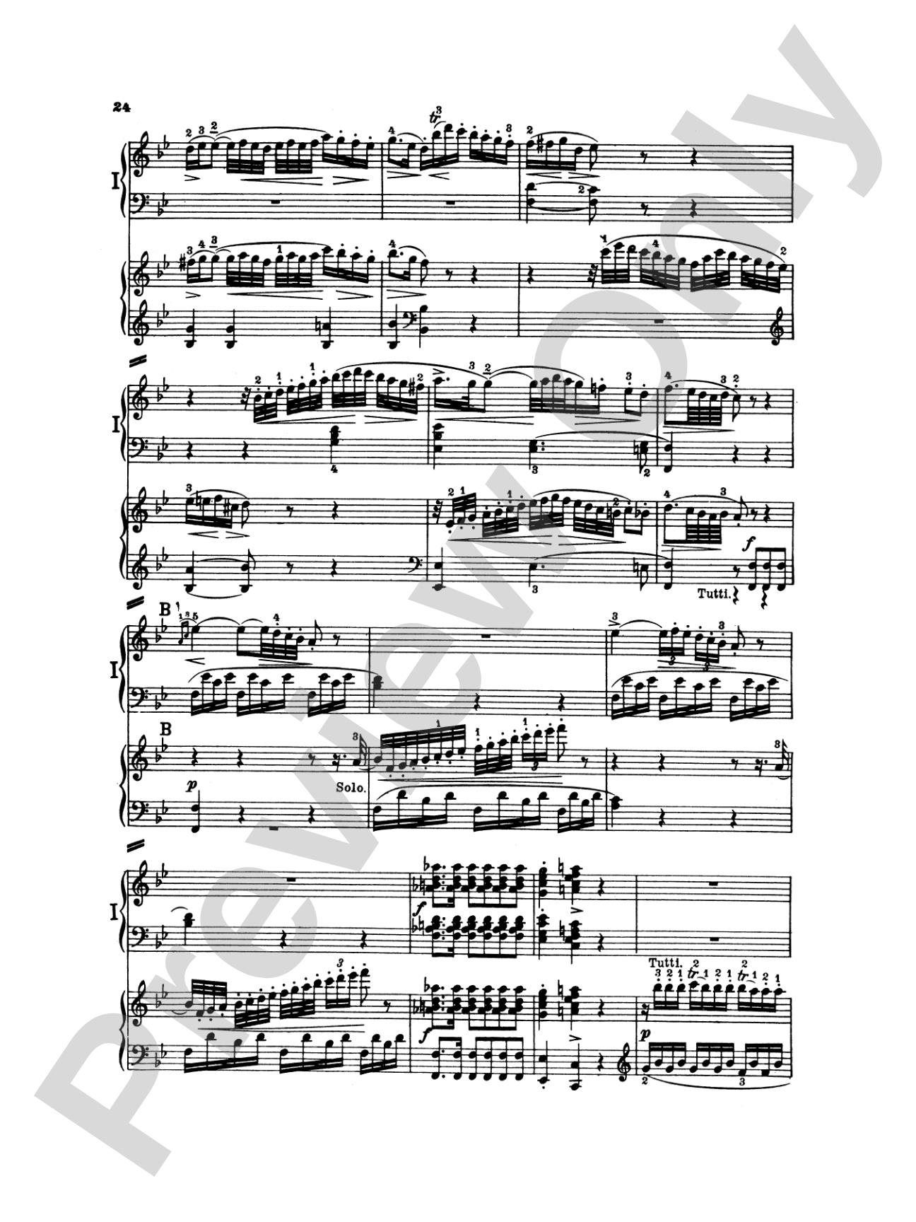 Mozart: Piano Concerto No. 10 in E flat Major for Two Pianos, K. 365: Piano Duo (2 Pianos, 4 Hands) Book (2 copies required)